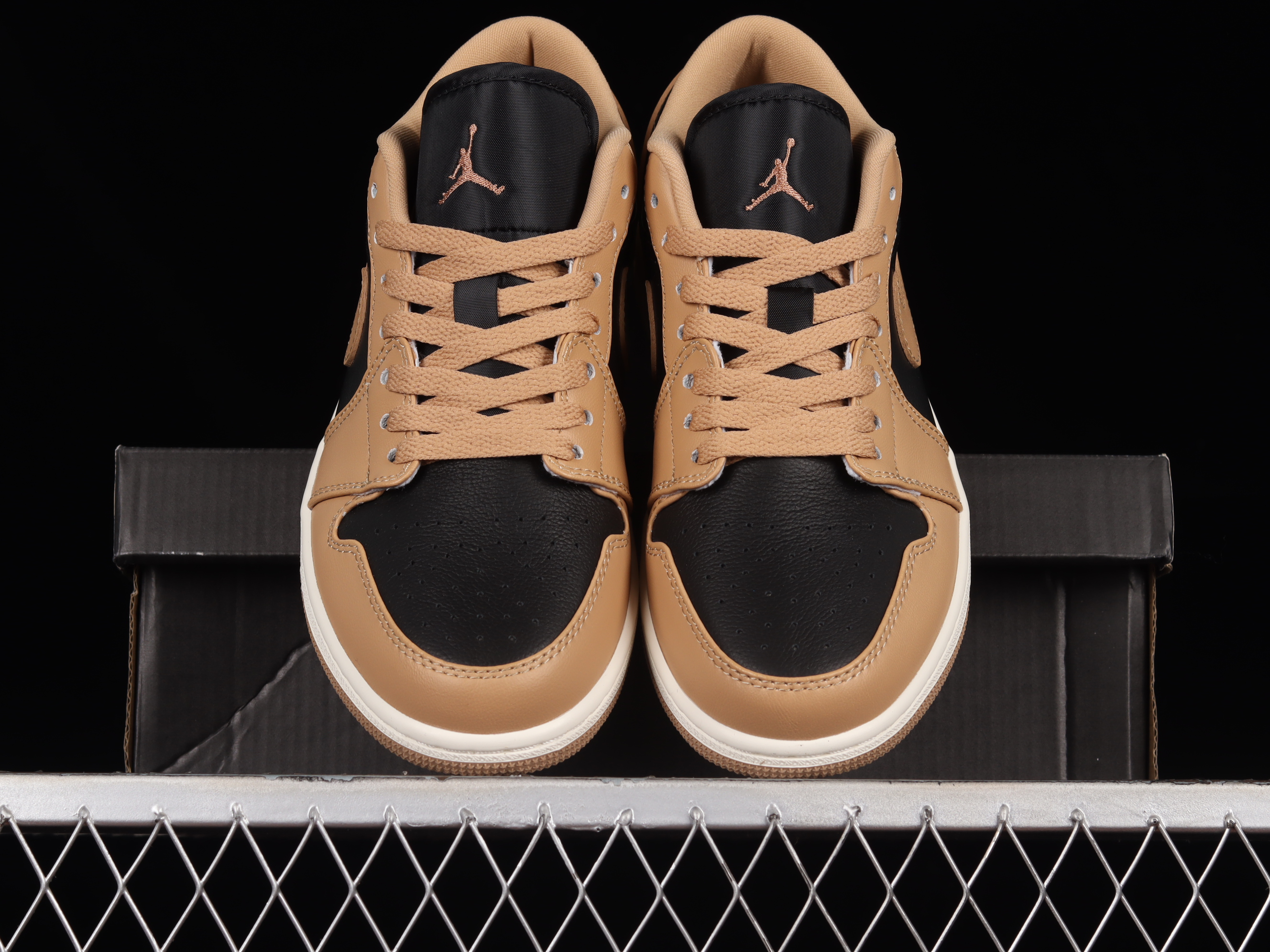 AJ1 Milk tea color culture leisure sports board shoes DV0774-201 36- 46