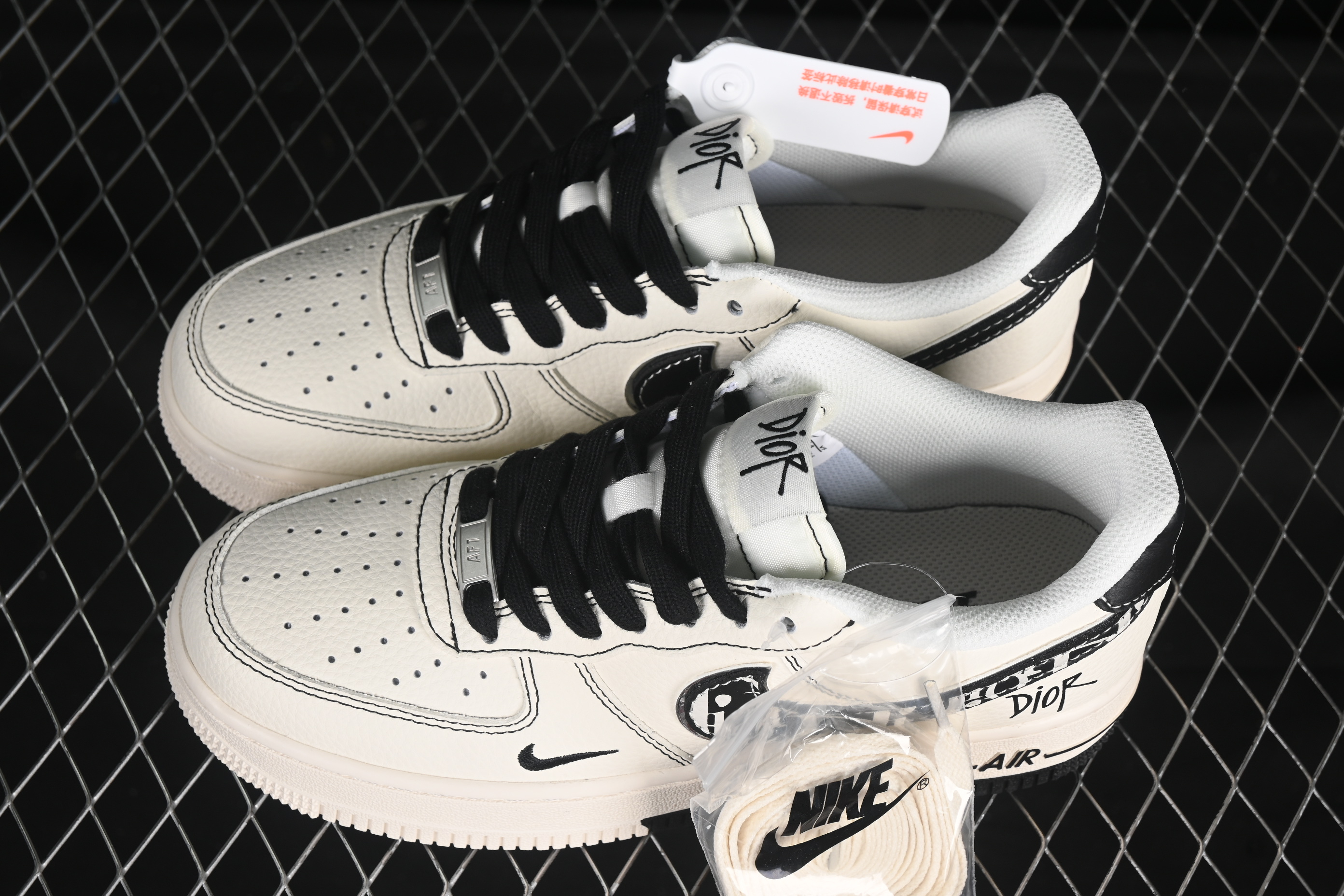 Air Force 1'07 Low Dior Collaboration Double Pinyin Dior Hook XS1958-544 36-45
