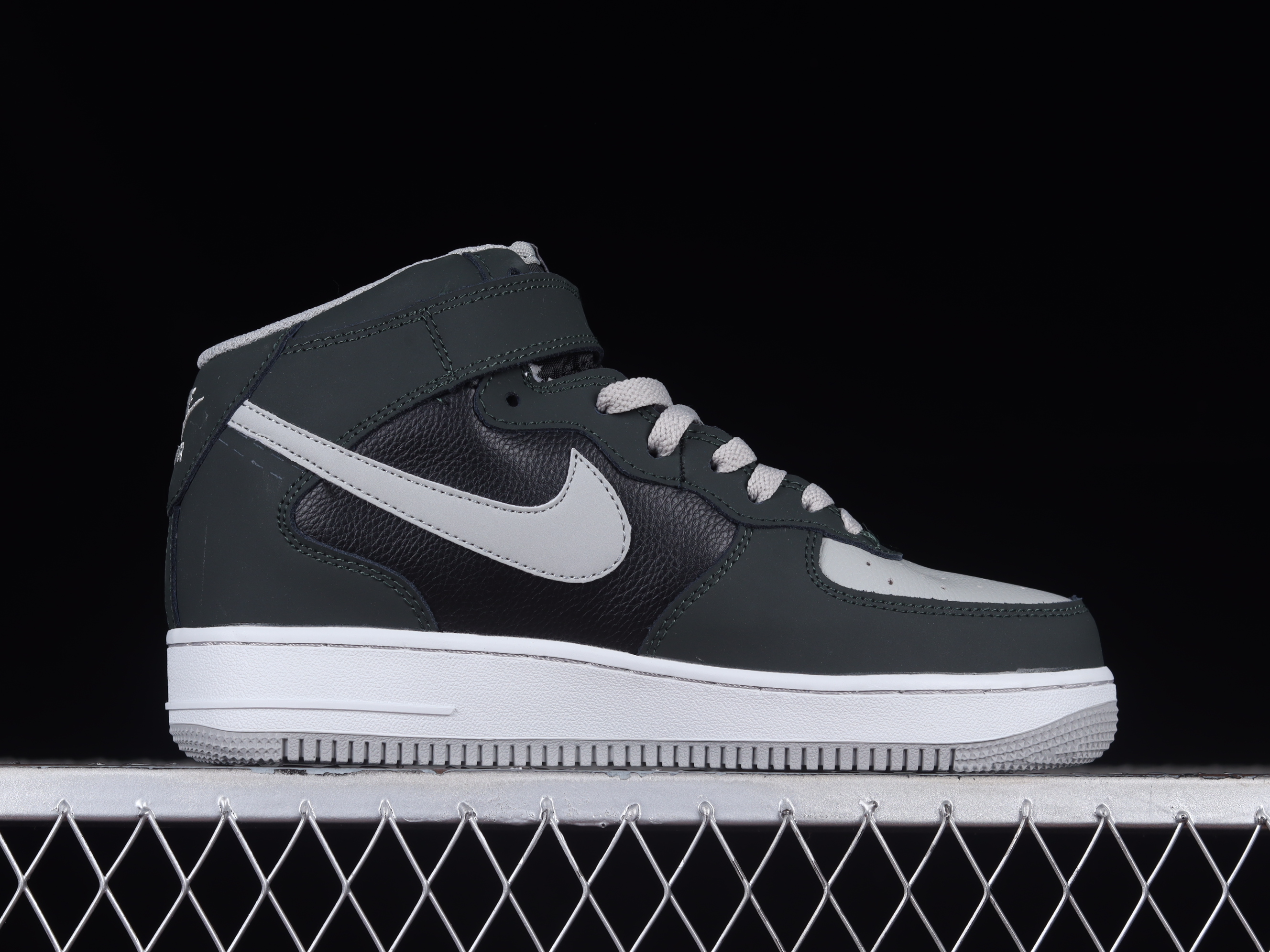 Nk Air Force 1'07 Mid Shadow Grey Air Force One mid-top Trendy Versatile Casual sports Sneakers
