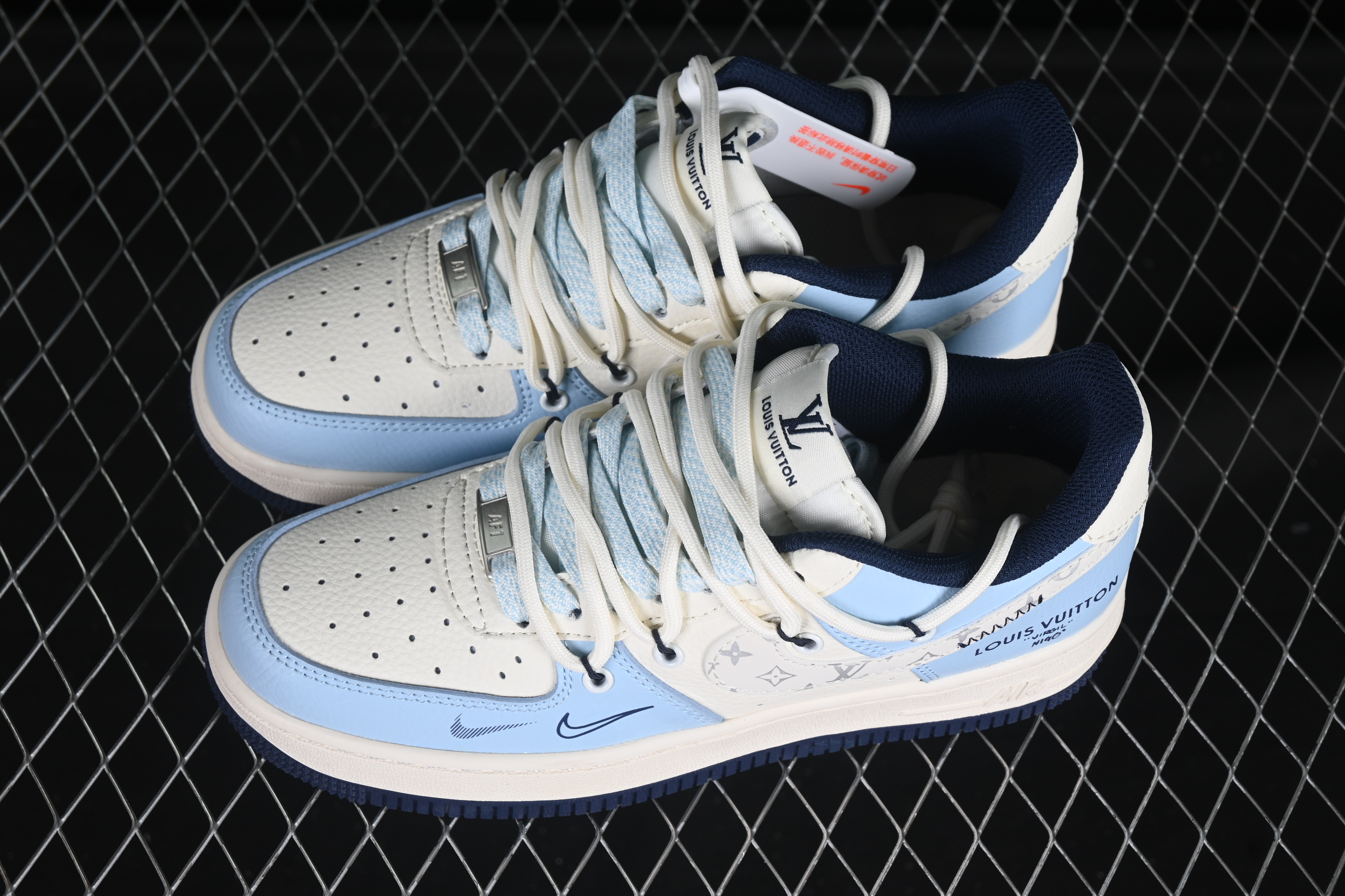 Air Force 1'07 Low LV collaboration University Blue drawstring DM6868-058 36-45