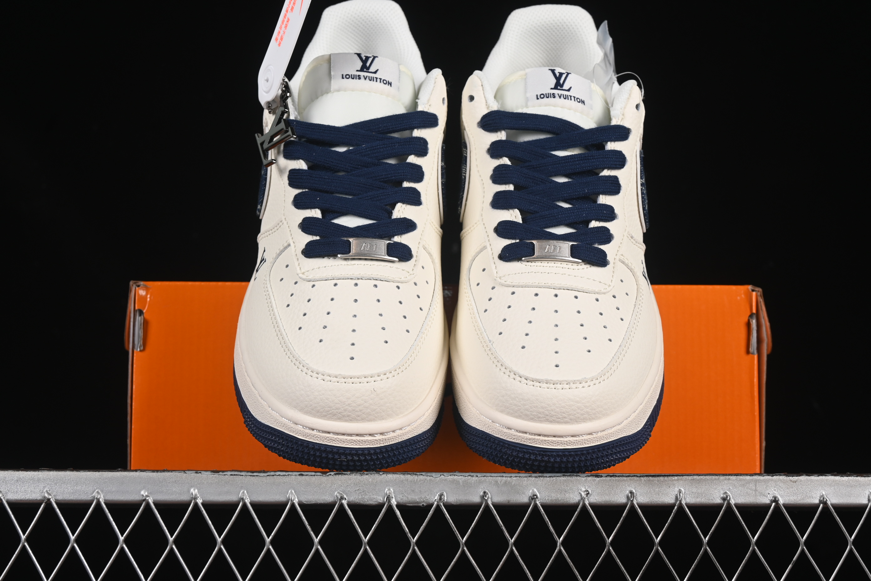 Air Force 1'07 Low LV Collaboration Blue Denim Hook XX3168-128 36-45