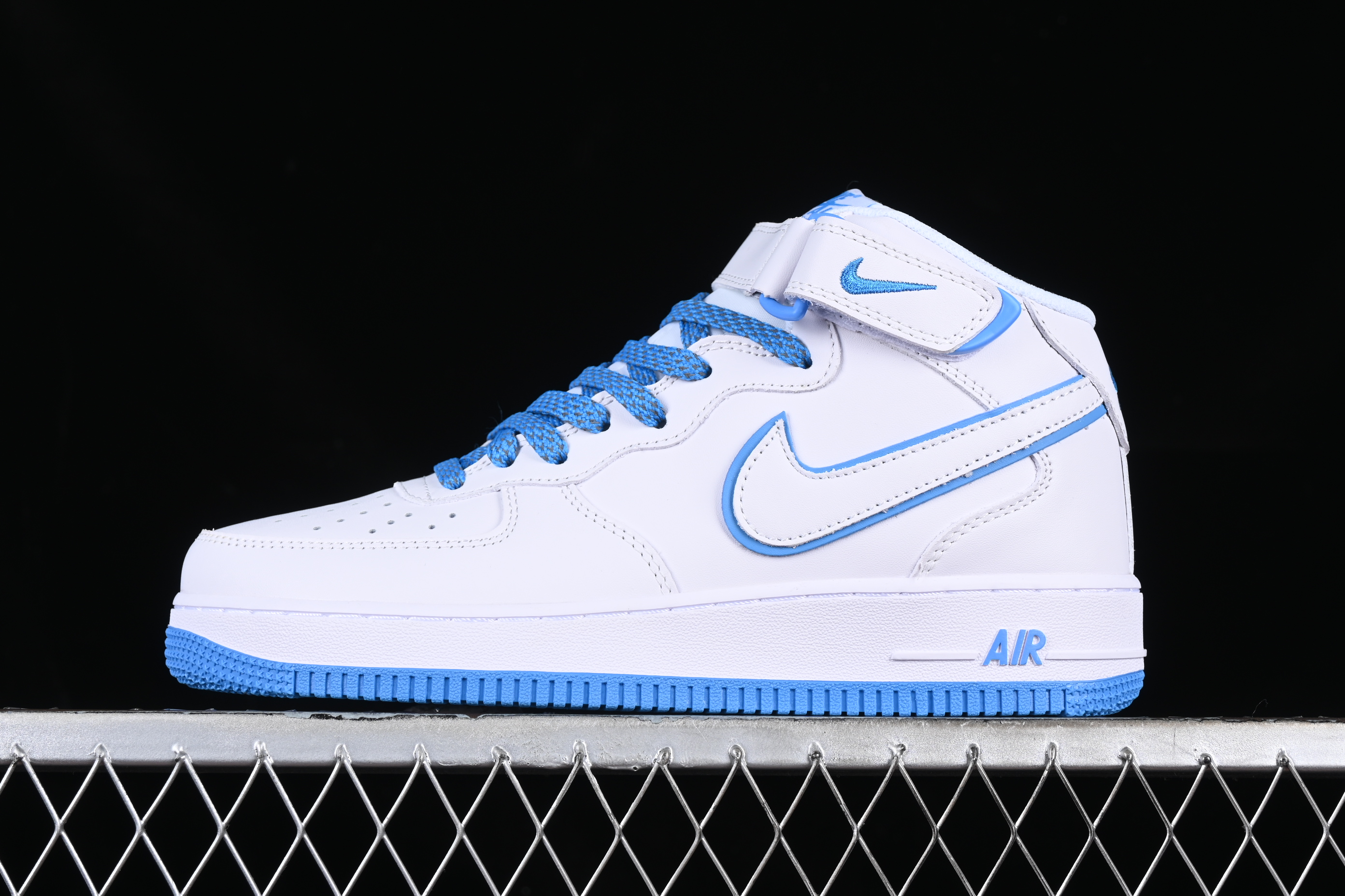Nk Air Force 1'07 Mid Mid Full Sky Star mid-top Air Force One casual sneakers
