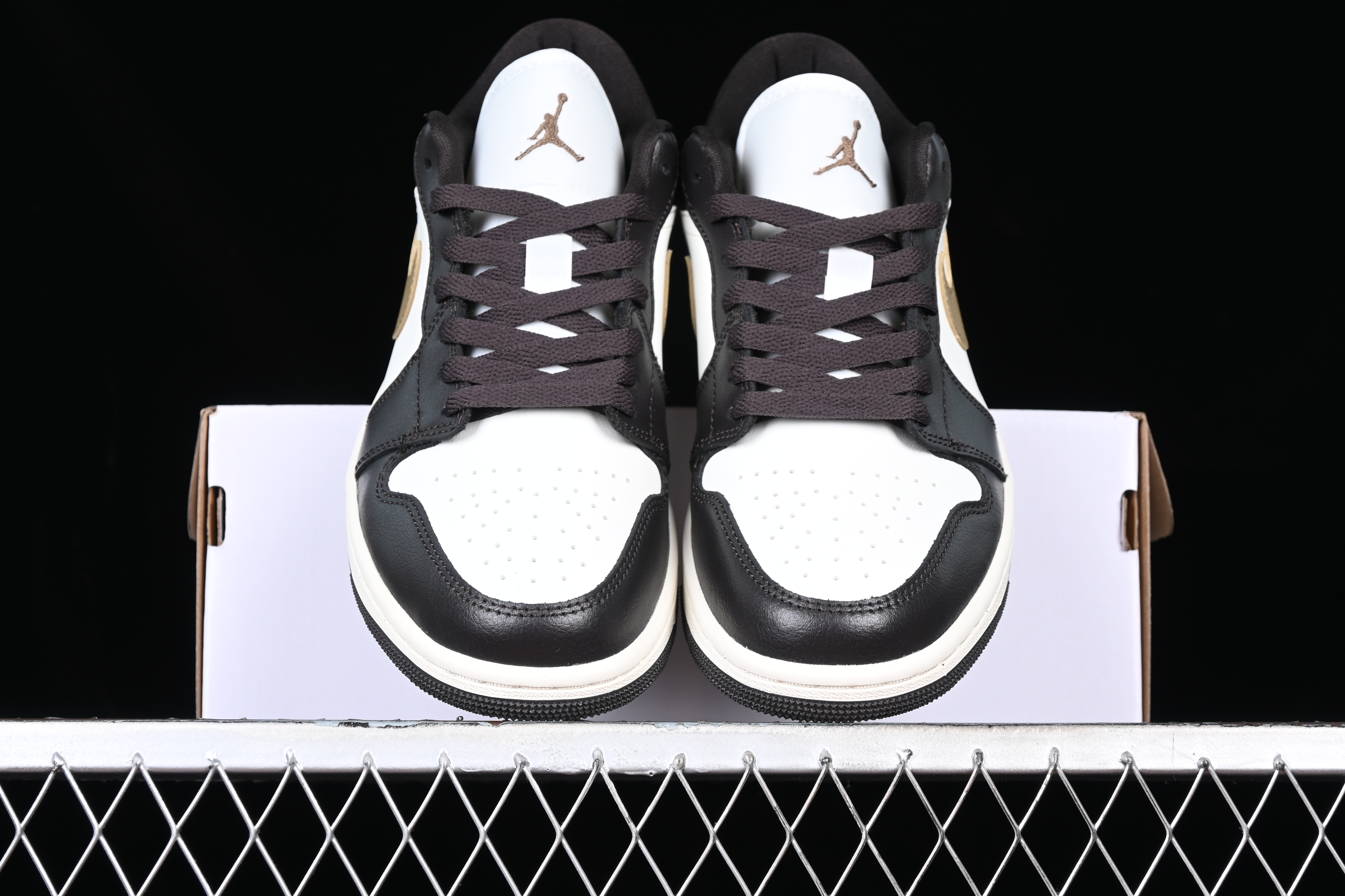 AJ1 white and coffee low-top cultural casual sneakers DC0774-200 35.5-46