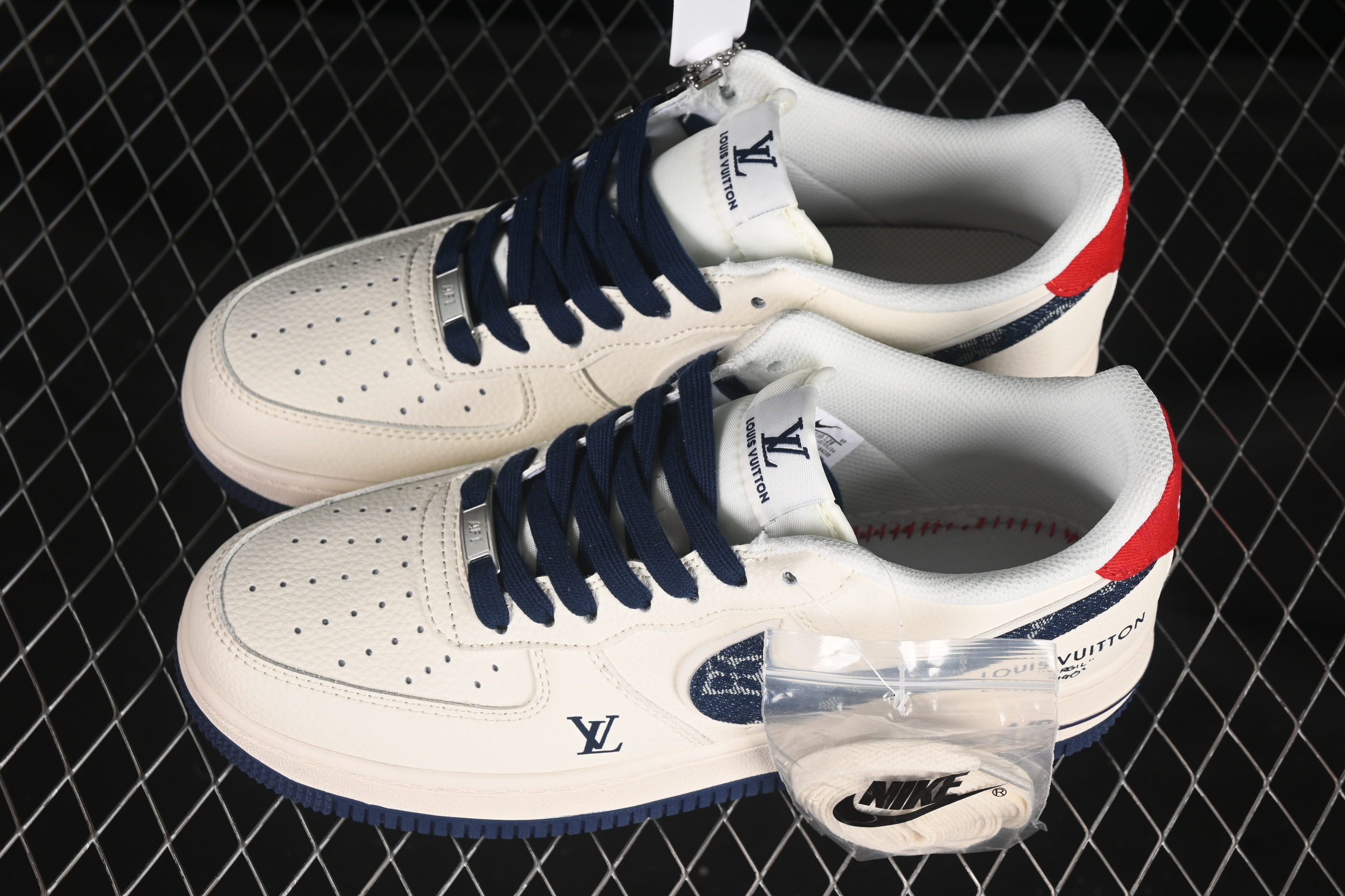 Air Force 1'07 Low LV Collaboration Blue Denim Hook XX3168-128 36-45