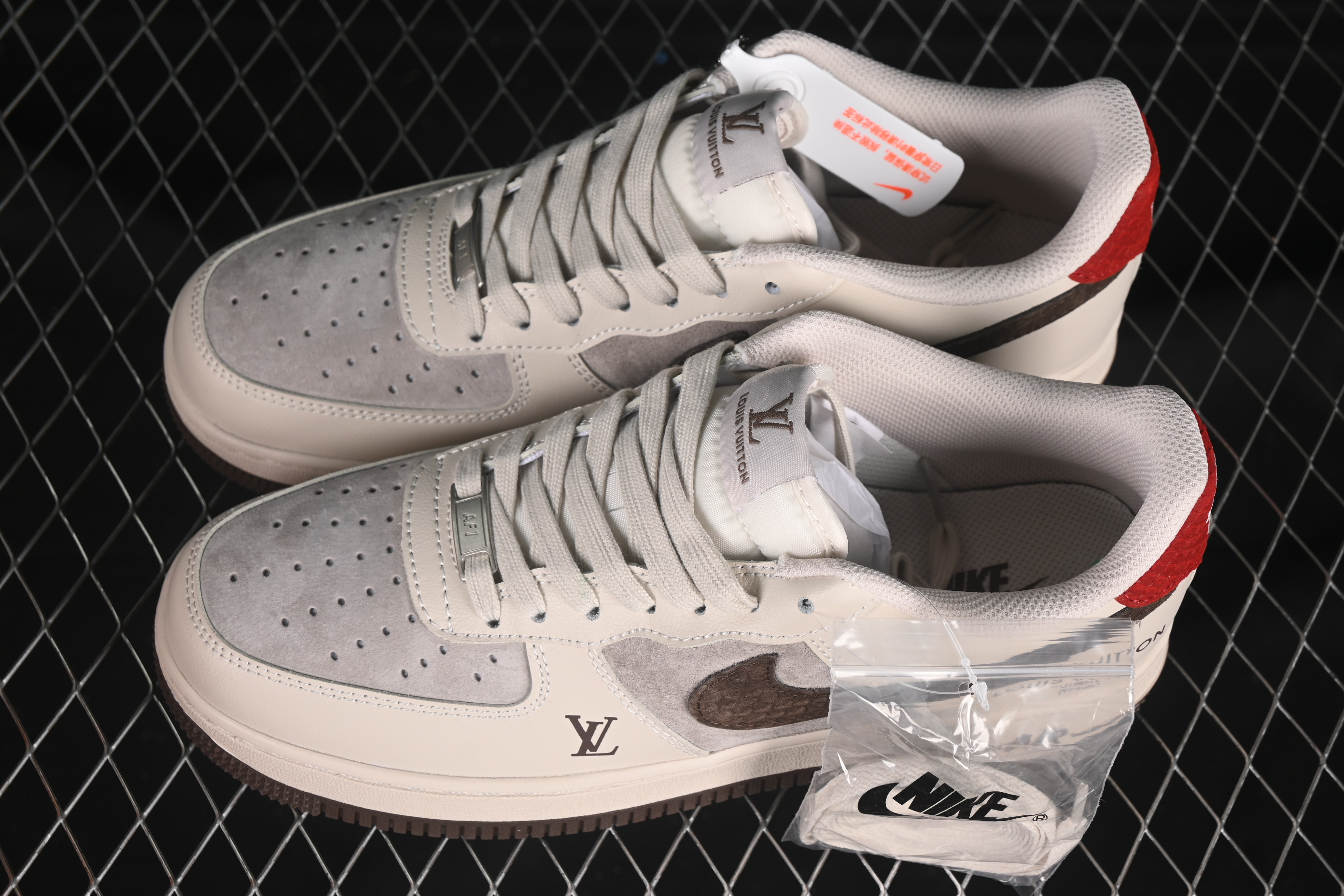 Air Force 1'07 Low LV collaboration Beige Reddish-tail XX3168-129 36-45