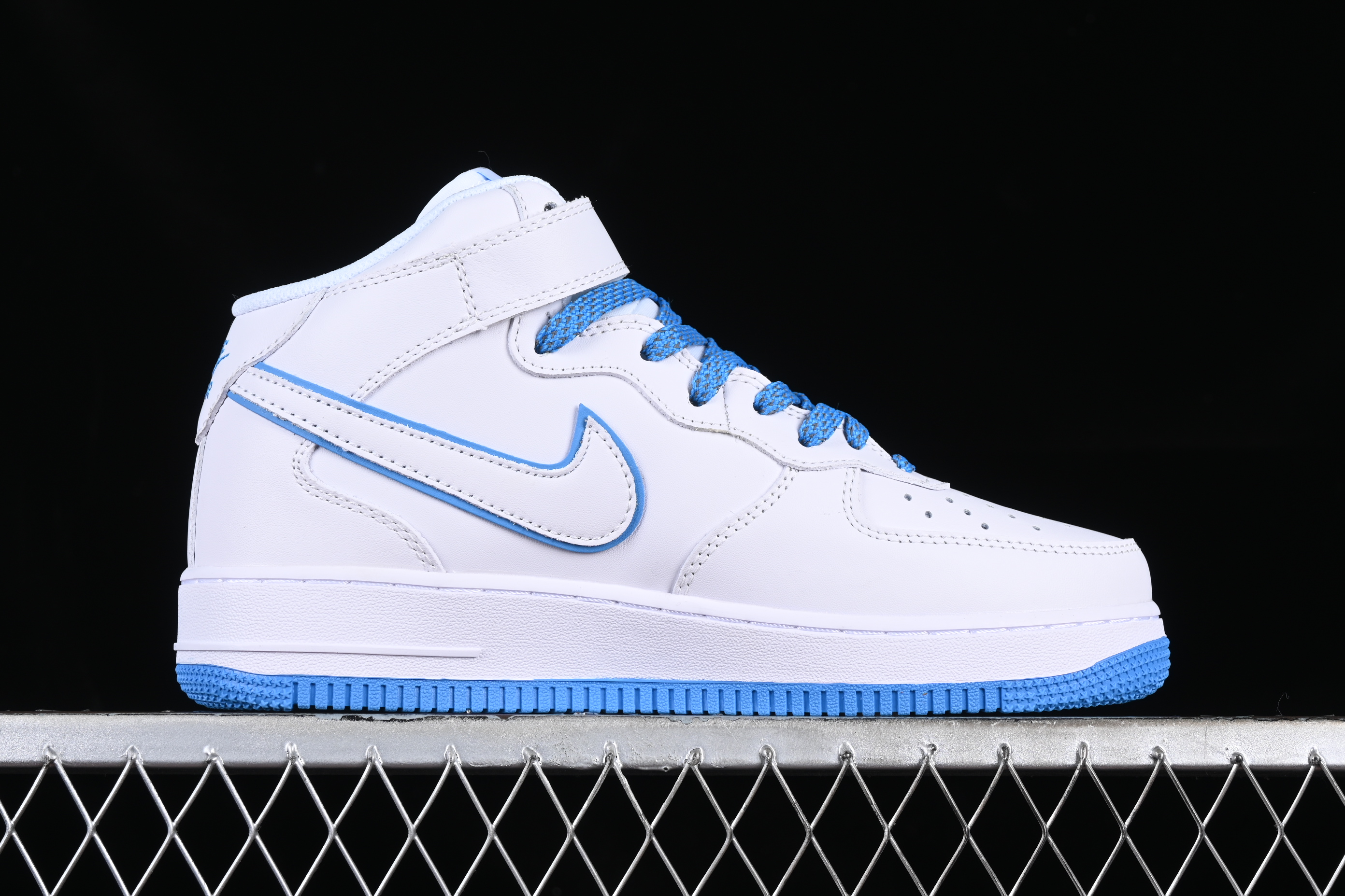 Nk Air Force 1'07 Mid Mid Full Sky Star mid-top Air Force One casual sneakers