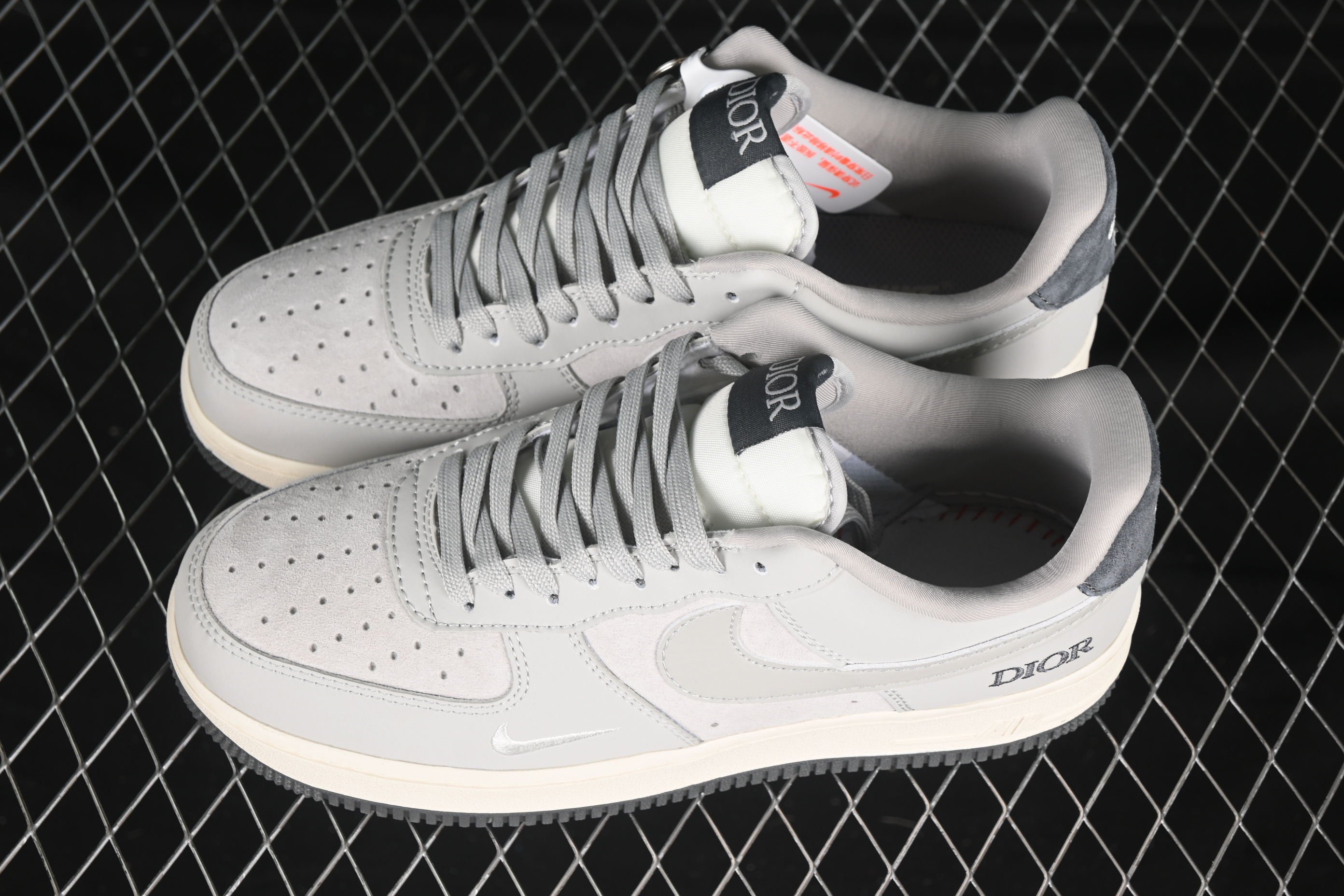 Air Force 1'07 Low Dior Collaboration Classic Grey Air Force One DF0188-041 36-45