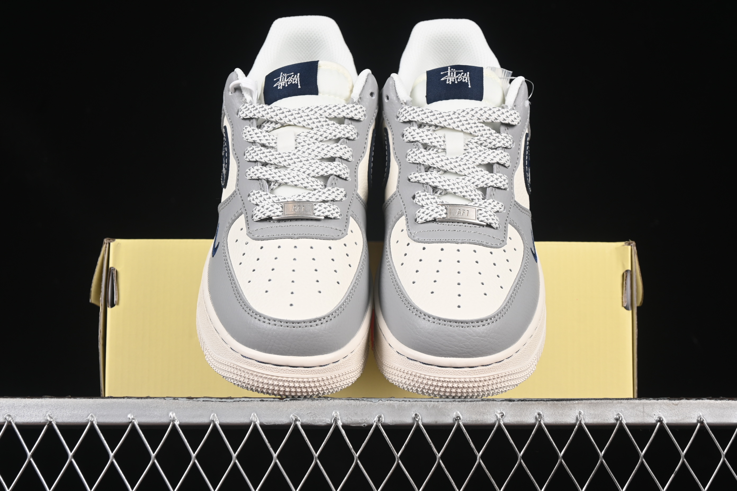 Air Force 1'07 Low Stussy Collaboration Double Pinyin Flame XS1958-555 36-45