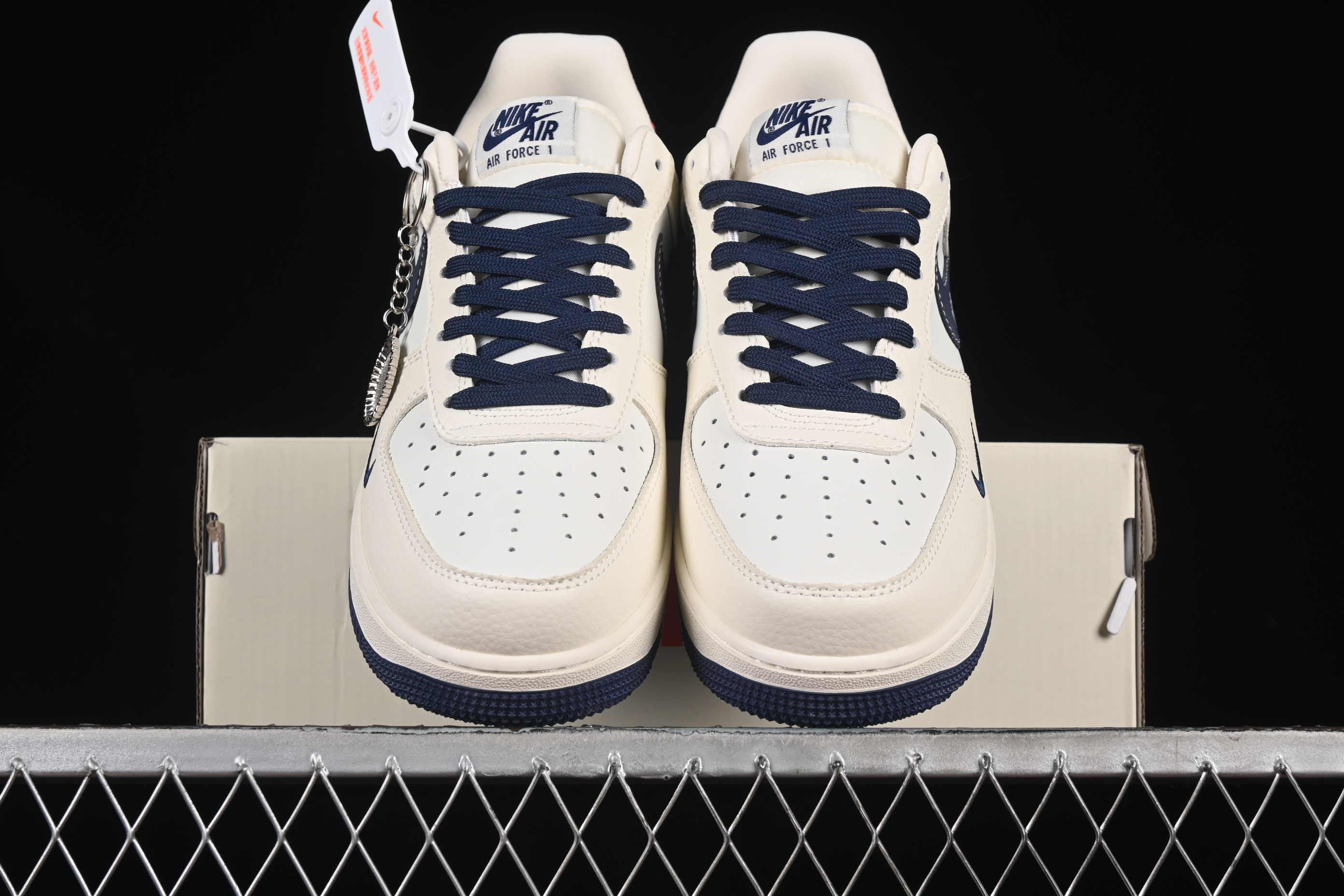 Air Force 1'07 Low Dior Collaboration Deep Blue and Red tail KK1988-067 36-45