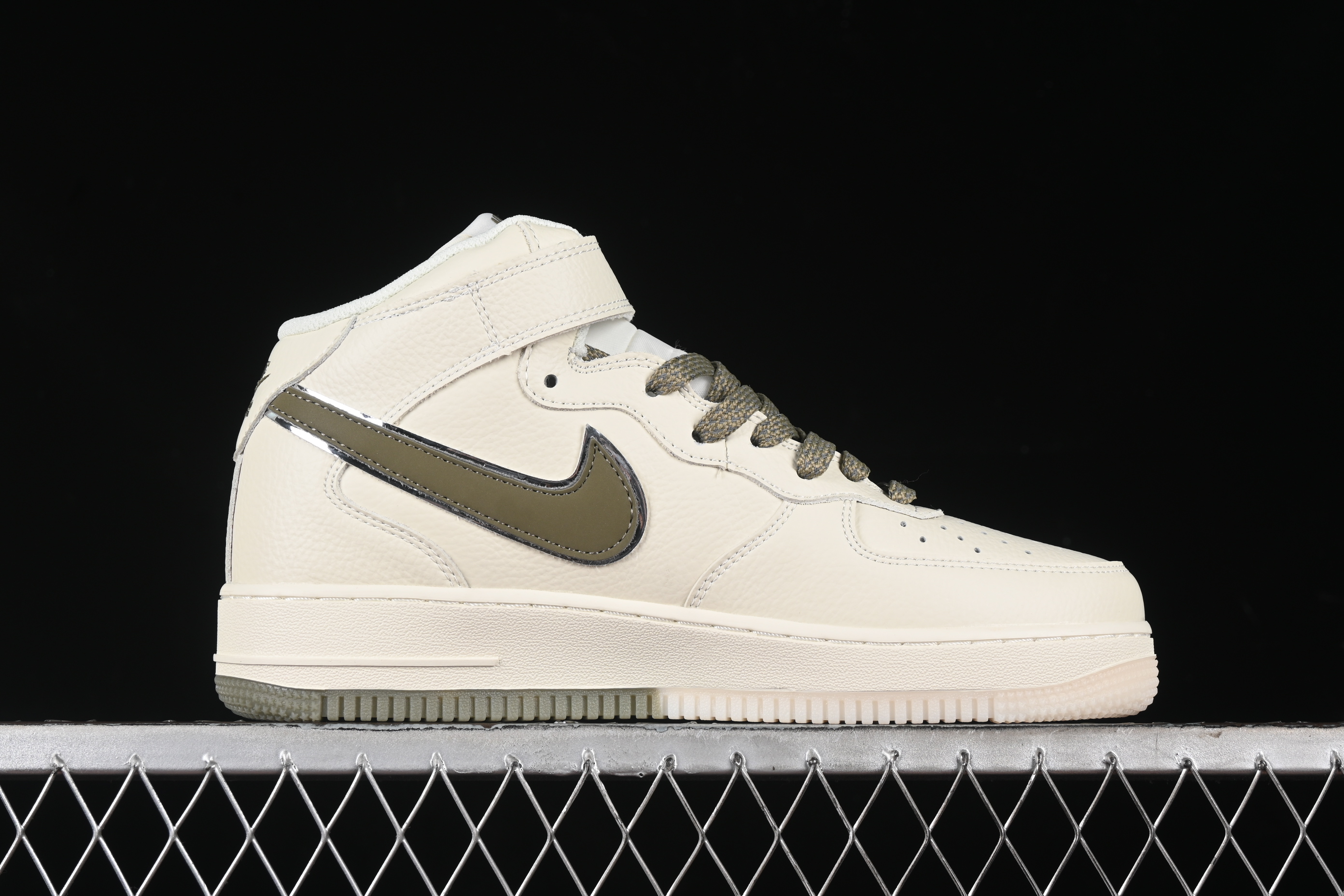 Nk Air Force 1'07 Mid Mid Starry Sky Force No. 1 mid-top casual sneakers