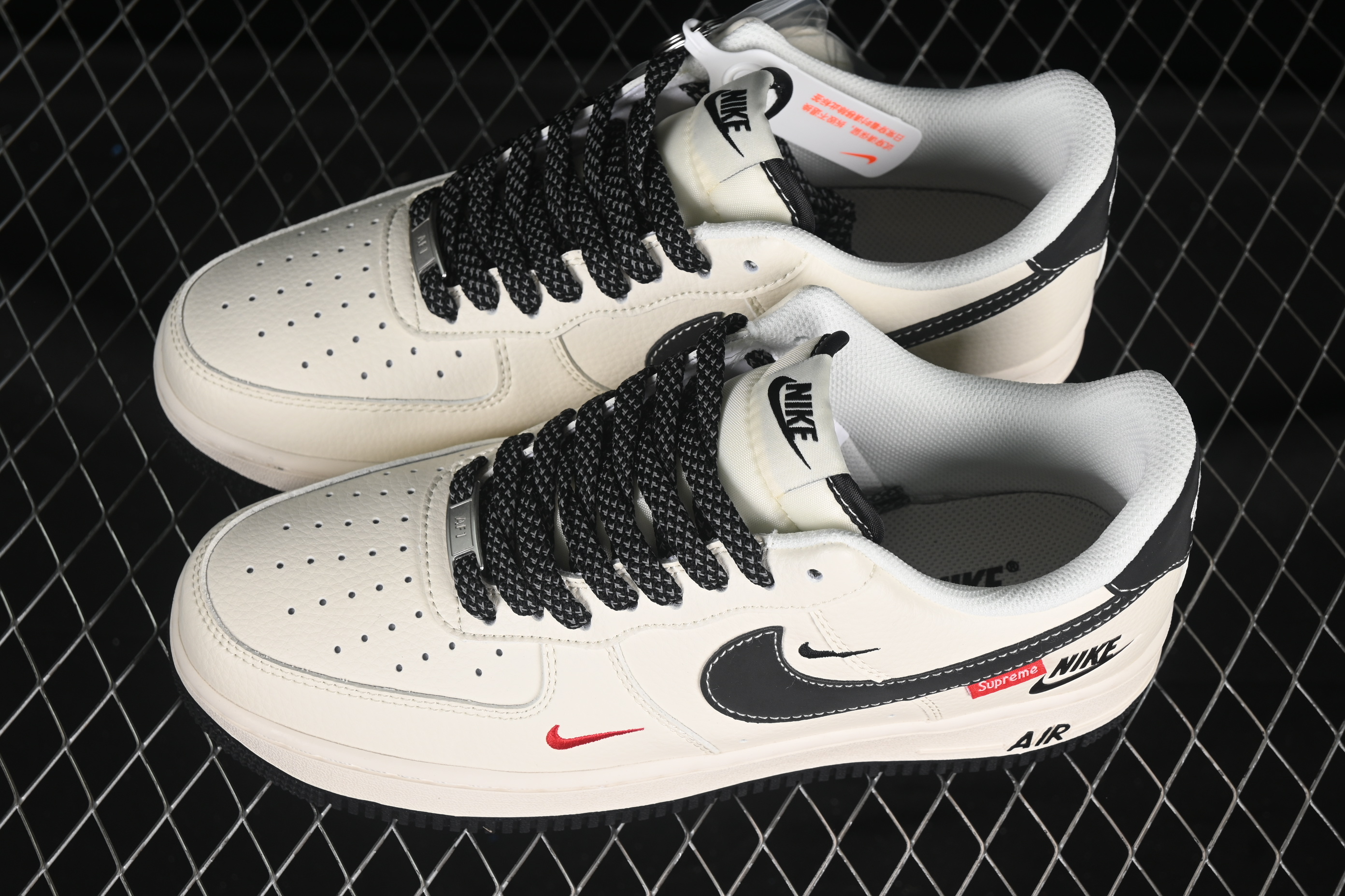 Air Force 1'07 Low Supreme Collaboration Beige Nike HH7518-038 36-45