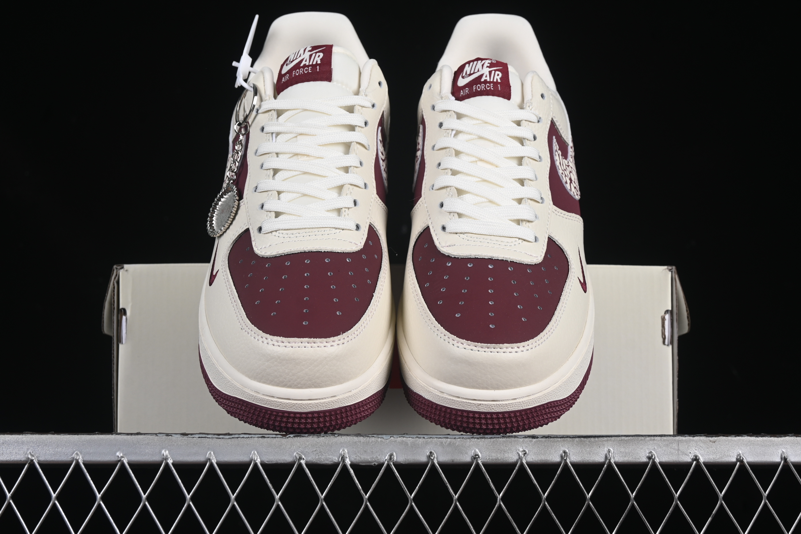 Air Force 1'07 Low Supreme Collaboration Rice Wine Red KK1988-070 36-45