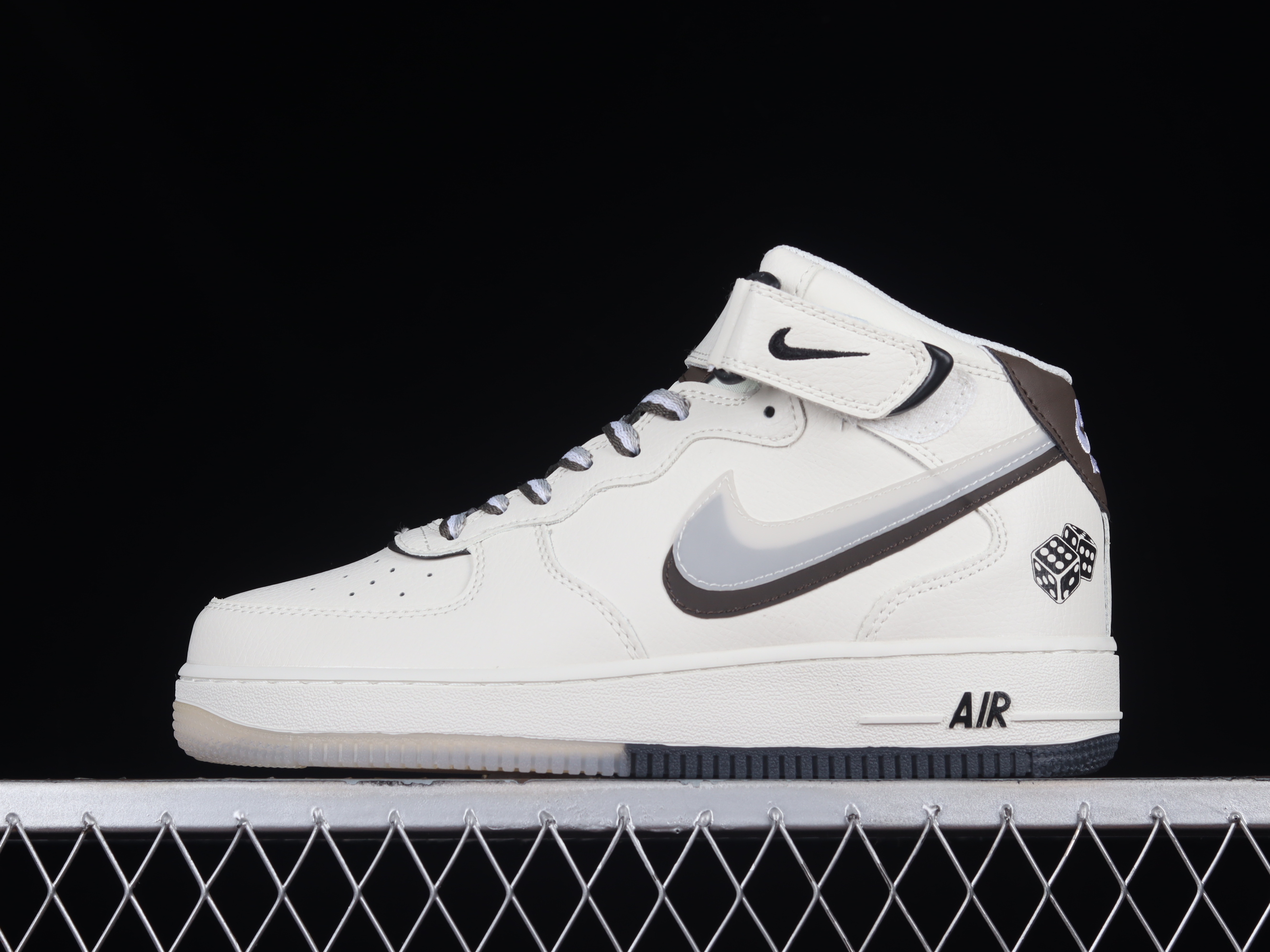 Nk Ait Force 1'07 Mid Dice God Dice God Air Force One Chinese Casual Sneakers