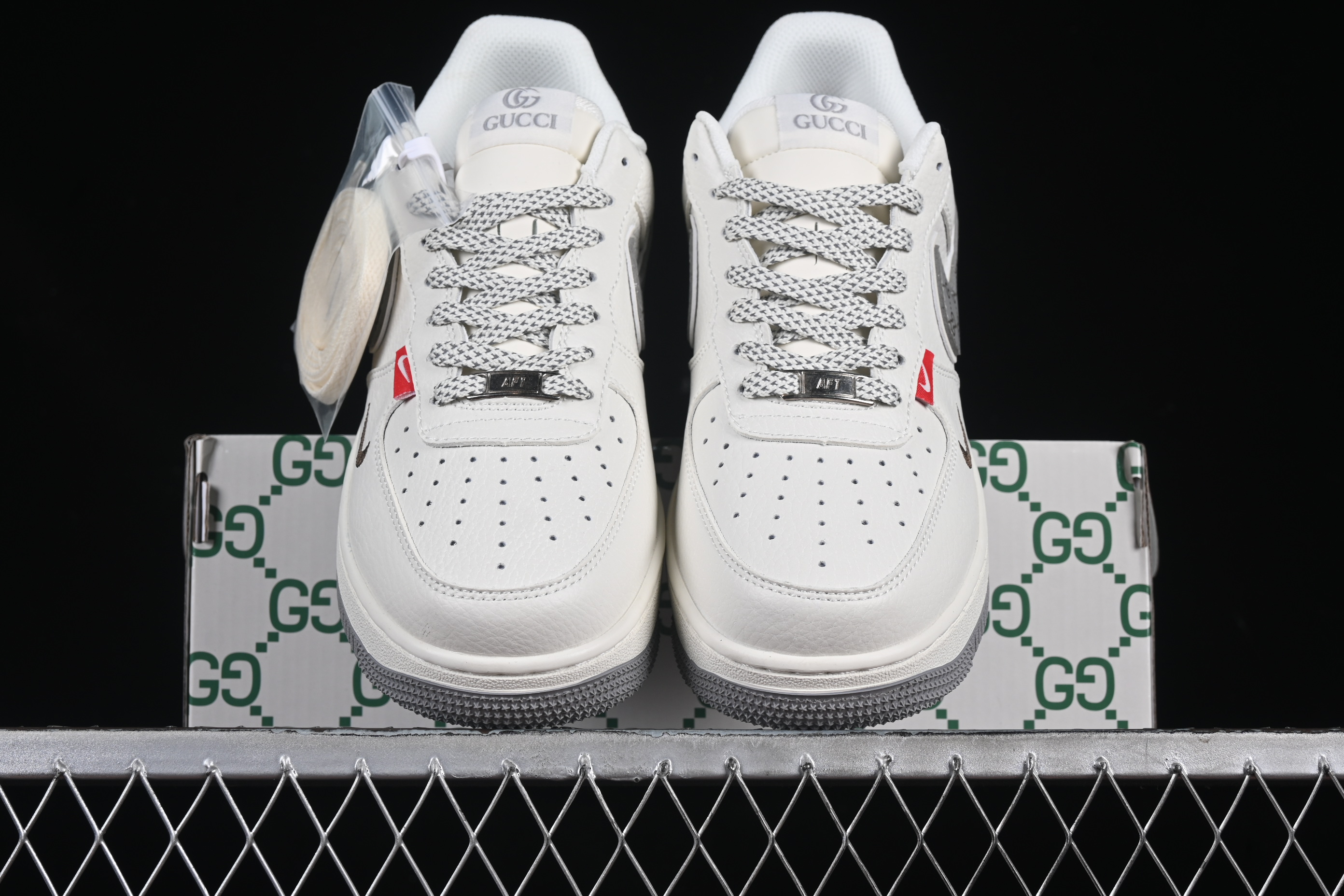 Air Force 1'07 Low North Side Collaboration CDG Deep Blue Cable CS5288-001 36-45