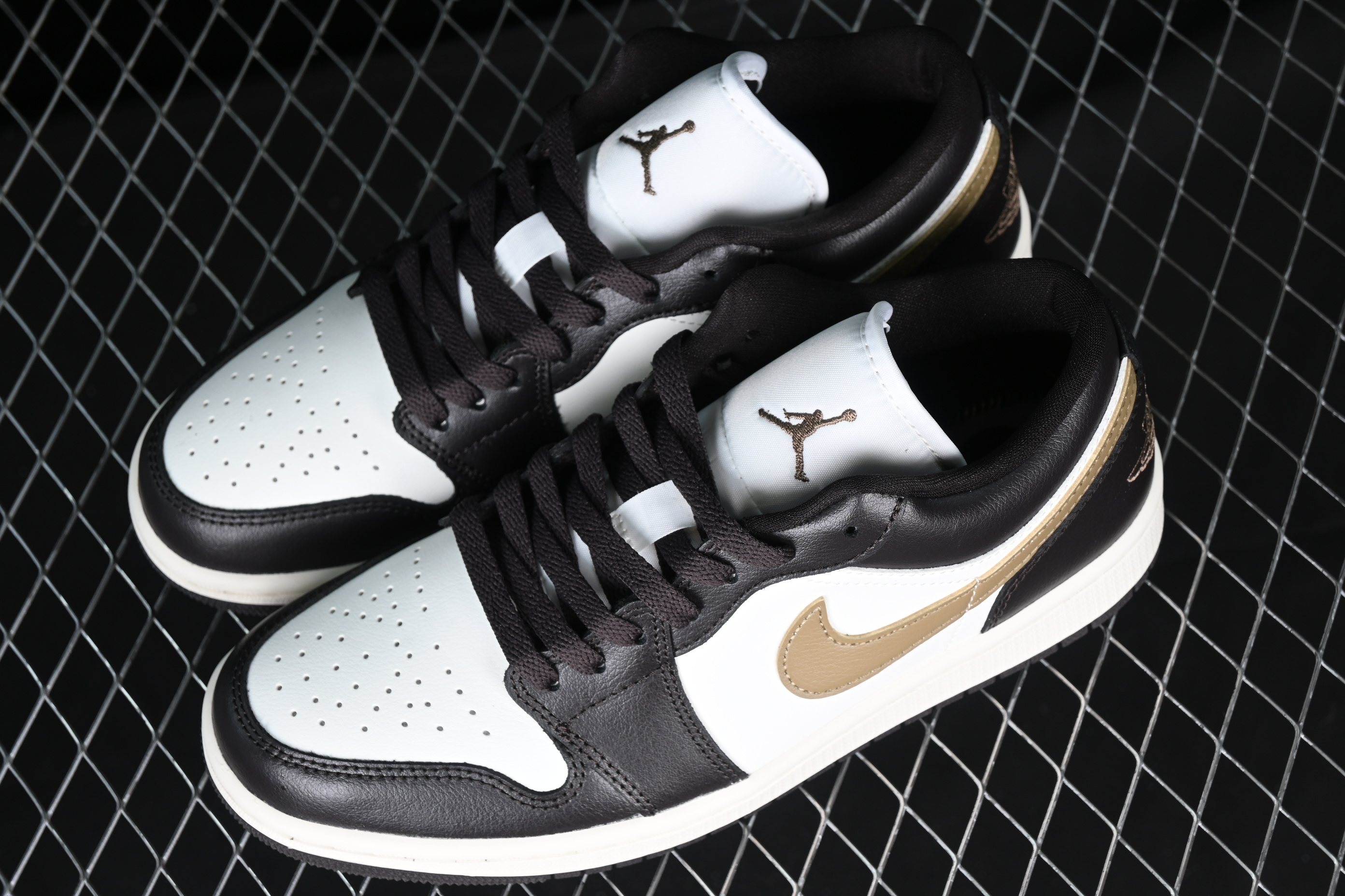 AJ1 white and coffee low-top cultural casual sneakers DC0774-200 35.5-46