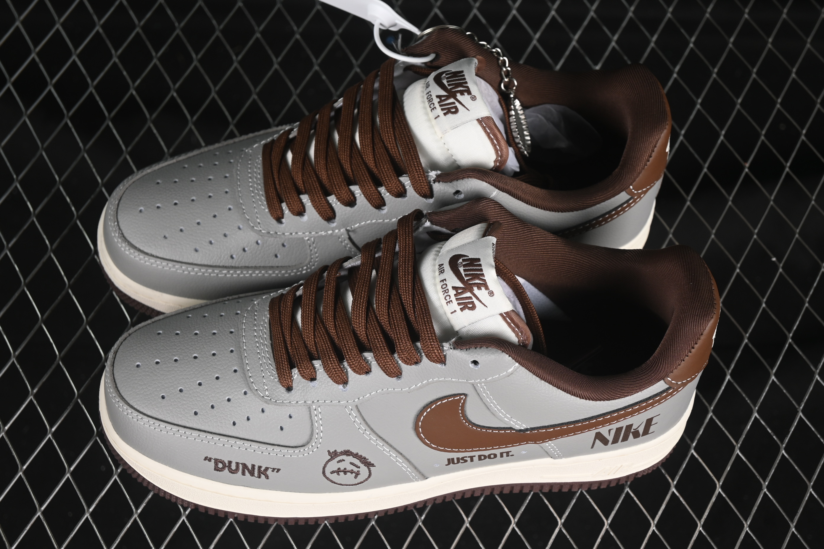 Air Force 1'07 Low Nike Collaboration - Gray-brown Face KK1988-073 36-45
