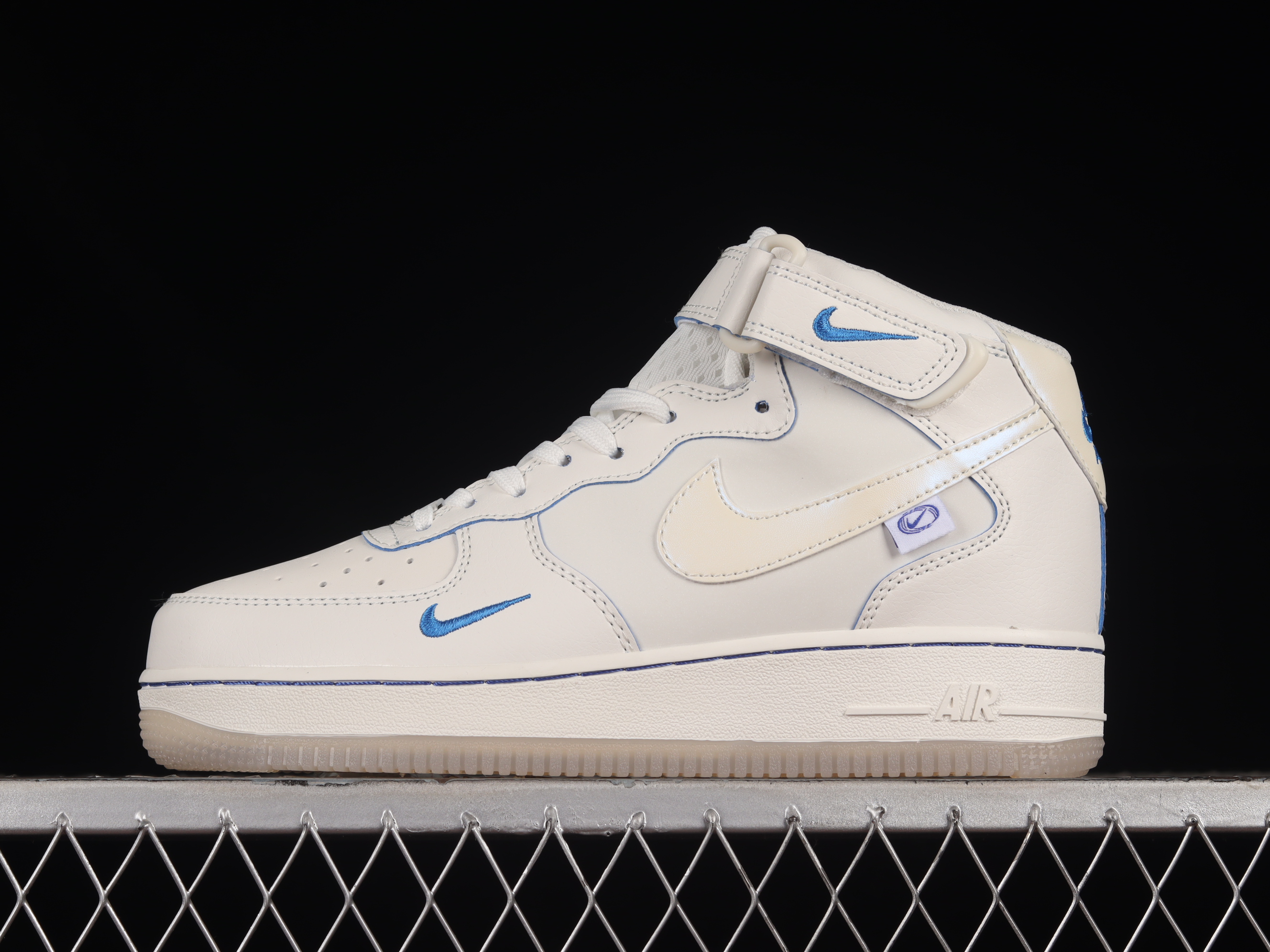 Nk Air Force 1'07 Mid Pearl White Pearl White Air Force No. 1 mid-top casual sneakers