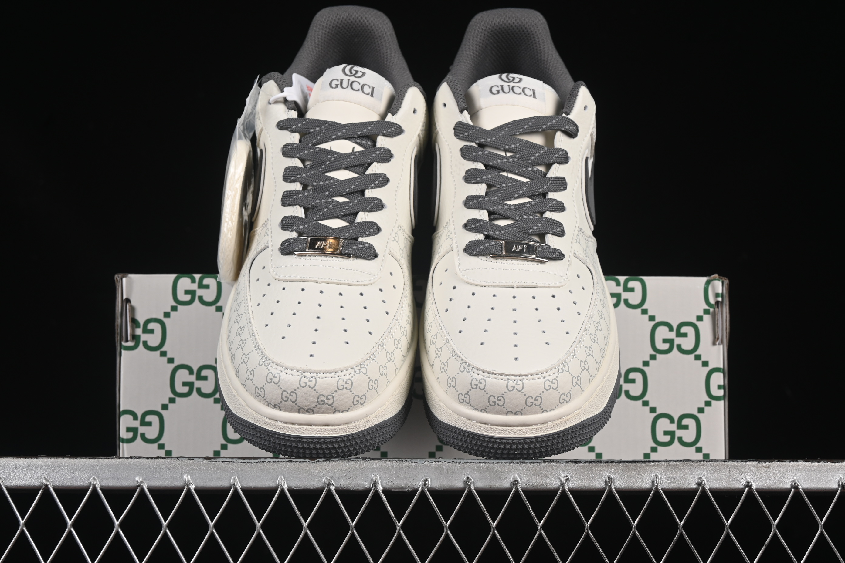 Air Force 1'07 Low Gucci Collaboration Classic Grey Pattern CS5288-003 36-45