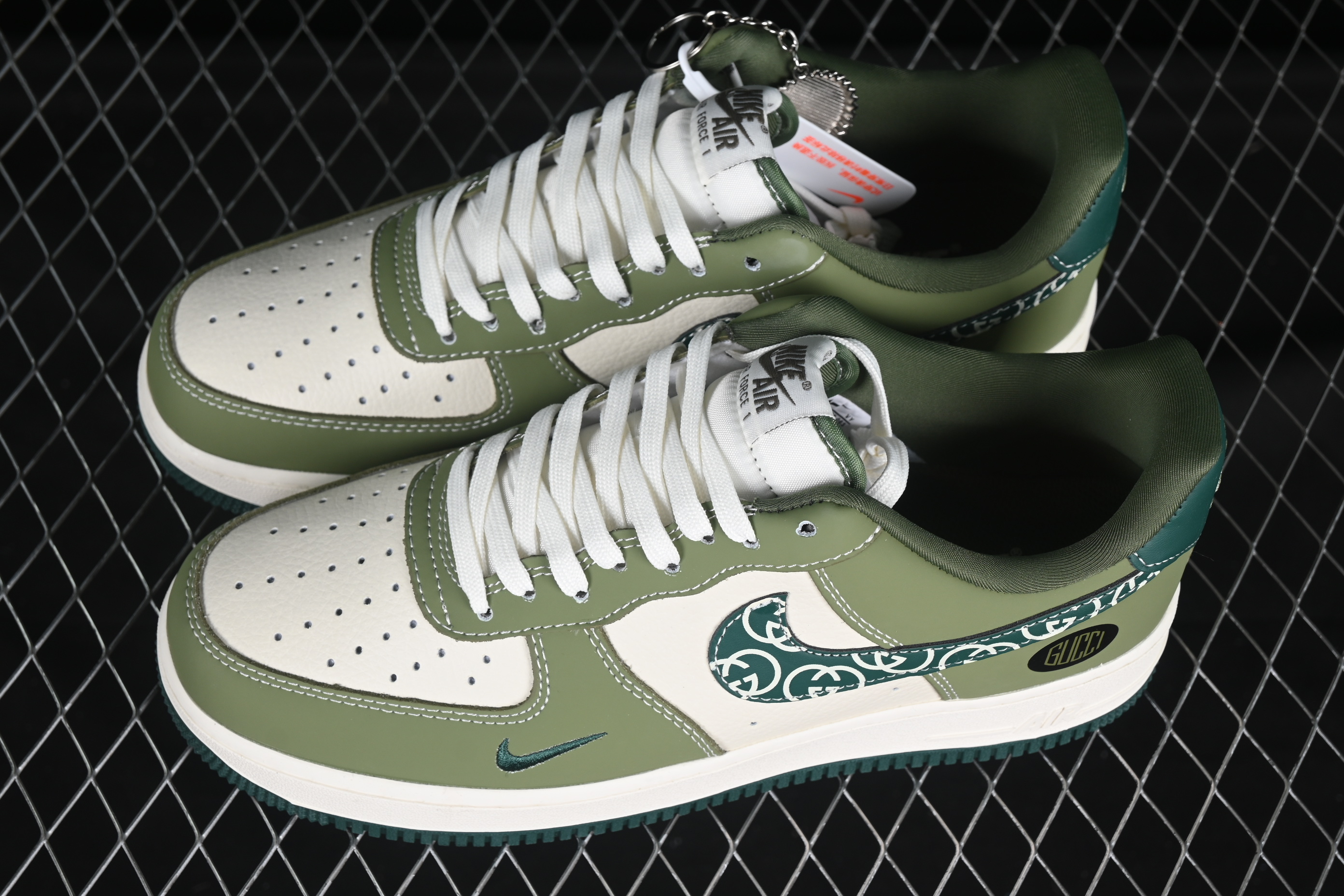 Air Force 1'07 Low Gucci Collaboration Green Cashew Hook KK1988-063 36-45