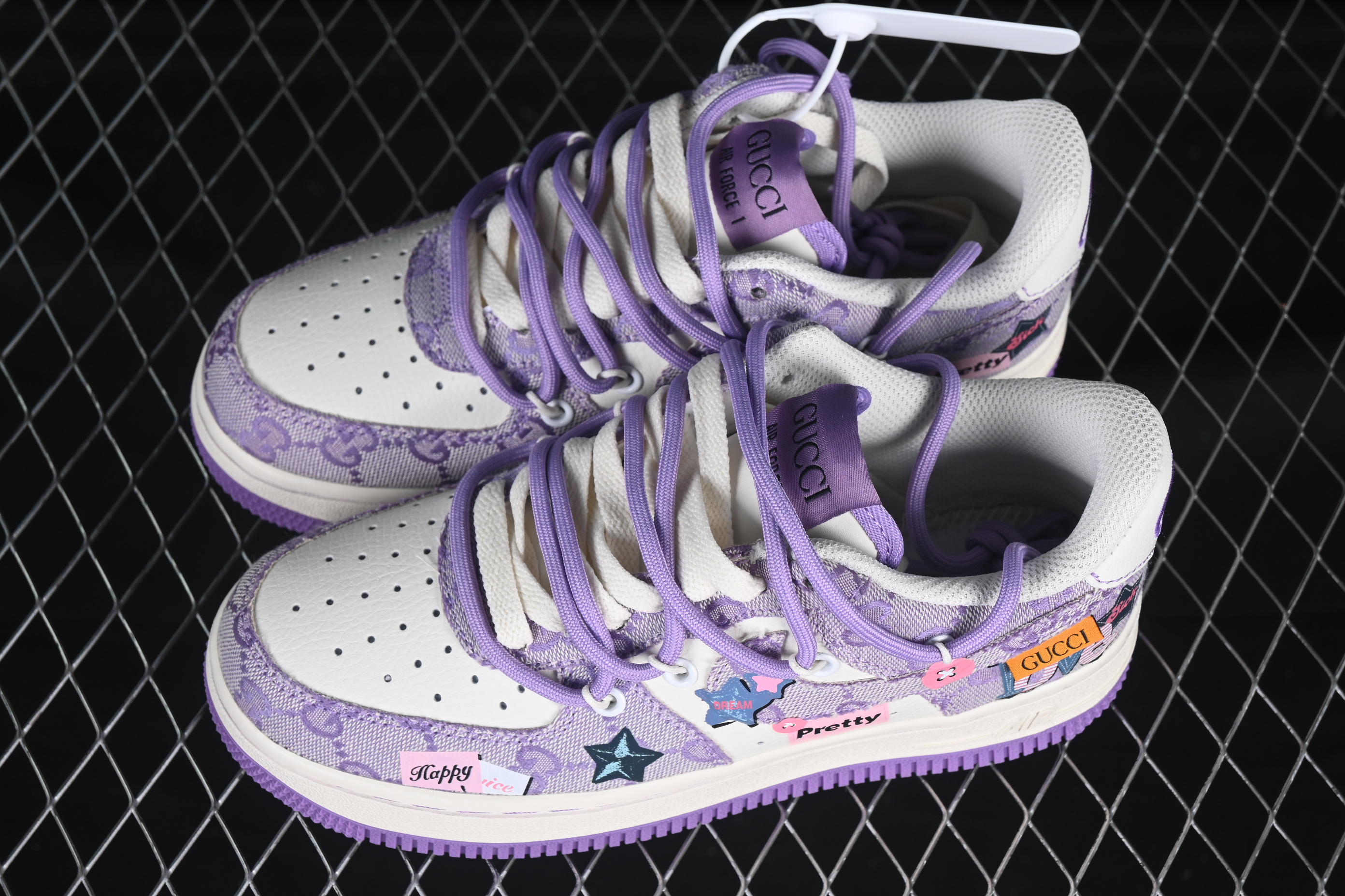 Air Force 1'07 Low Purple Star Purple Star Air Force One BD700-220 36-45