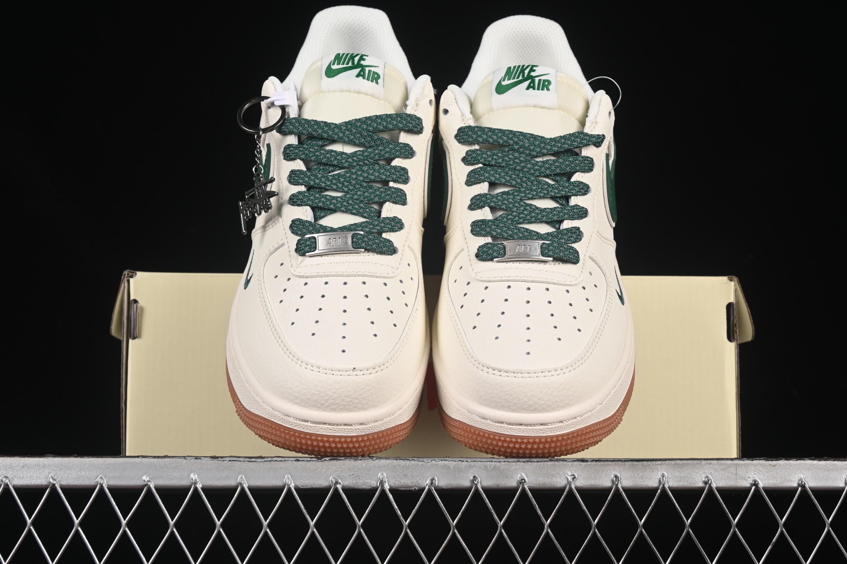 Air Force 1'07 Low Stussy Collaboration Green Synthetic Rubber XX3168-138 36-45