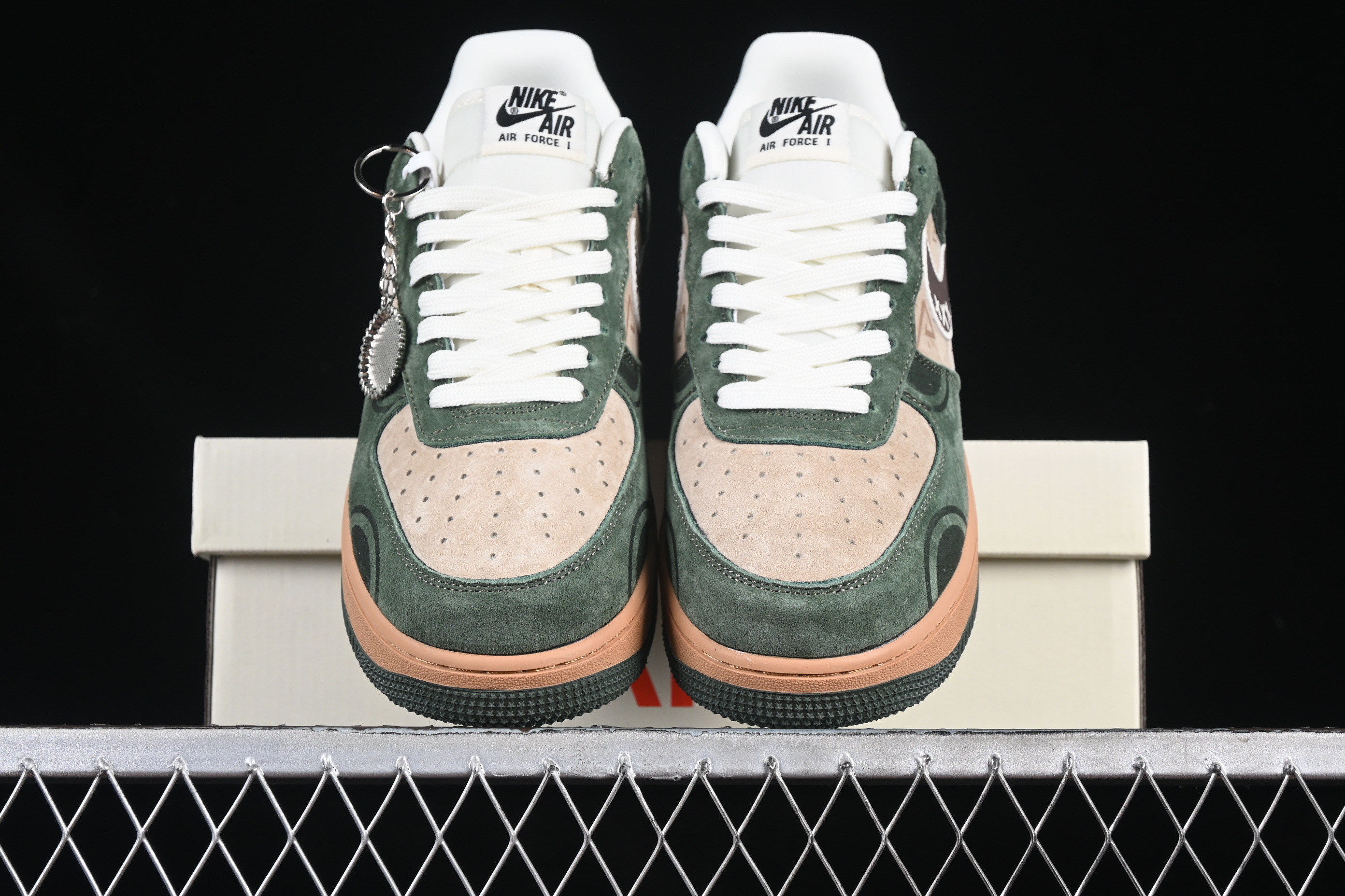 Air Force 1'07 Low Supreme Collaboration Distressed graffiti DF0188-024 36-45