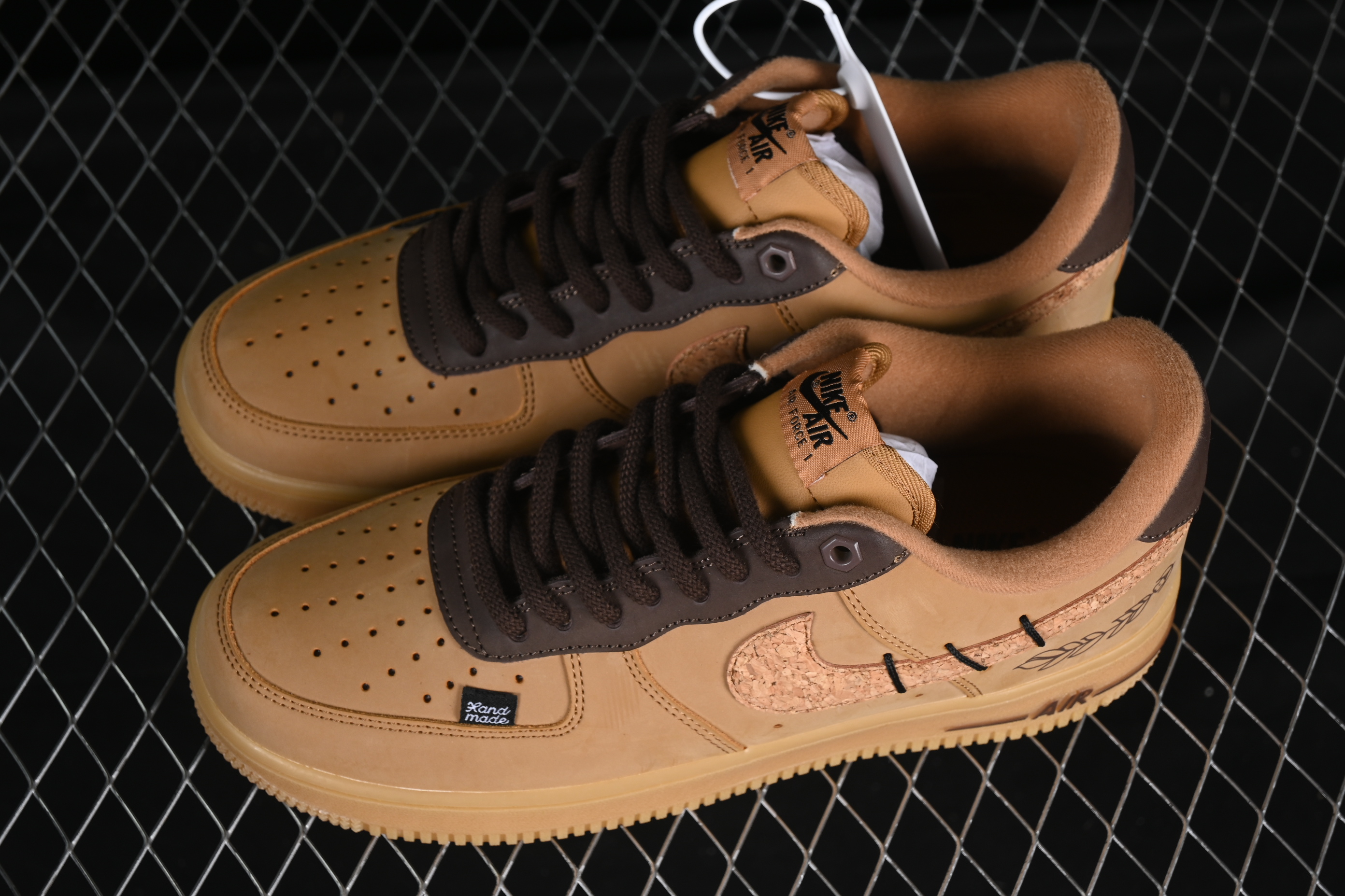 Air Force 1'07 Low Wheat Air Force One Low-top Casual Sneakers CJ9179-200 36-45