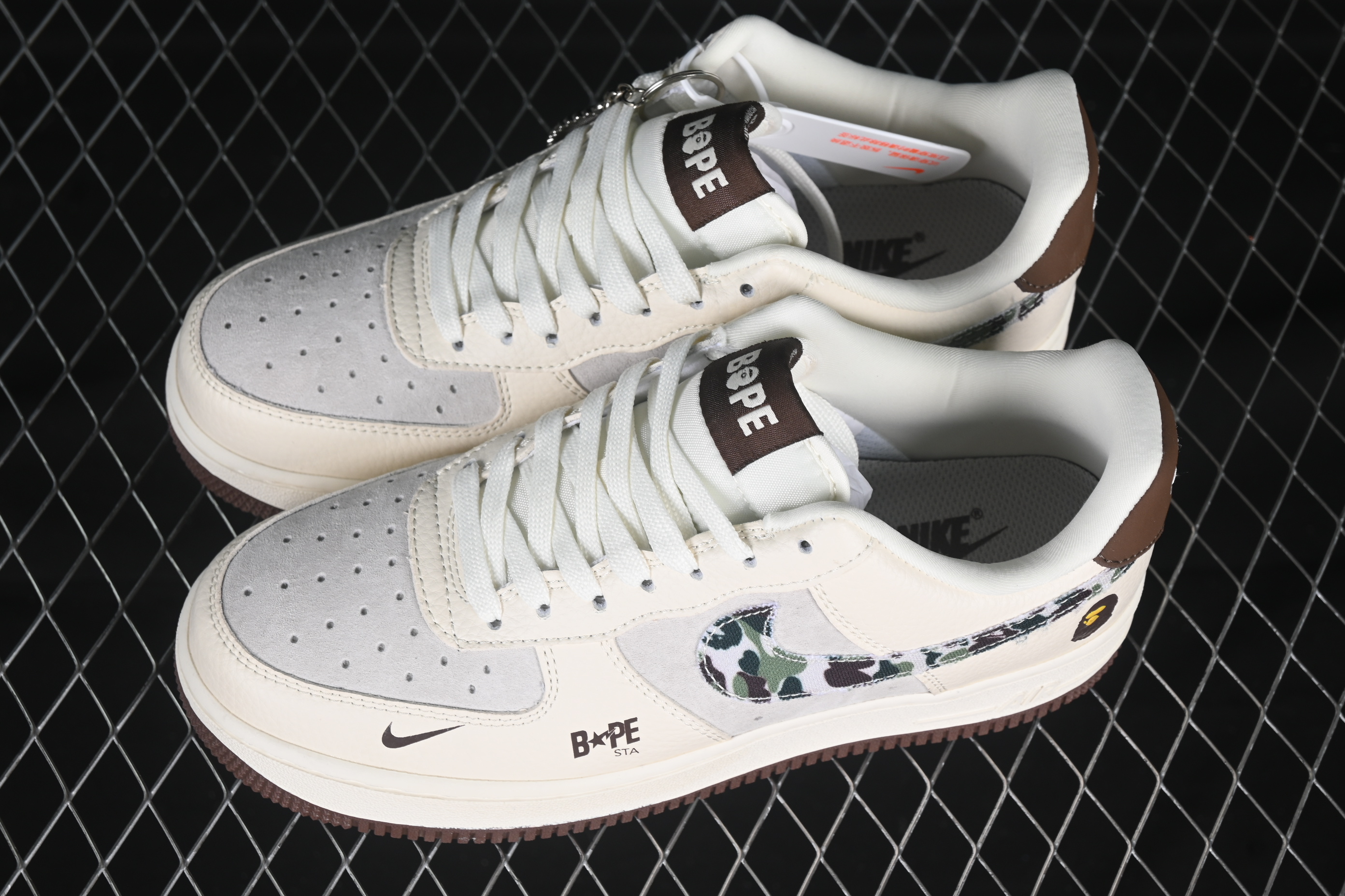 Nk Air Force 1'07 Low Bape Collaboration Camouflage Rice Dumpling DF0188-030 36-45