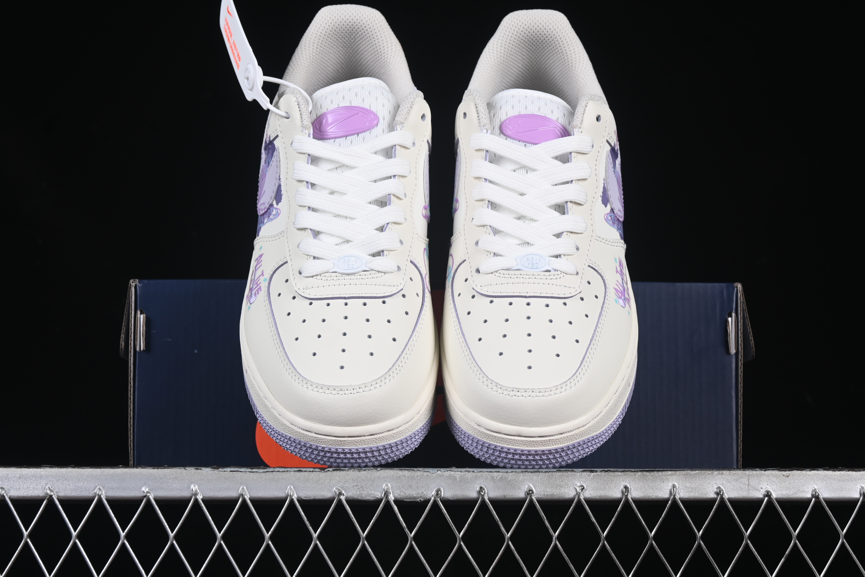 Nk Air Force 1'07 Low Purple Butterfly Purple Butterfly Air Force One FB1839-213 36-45
