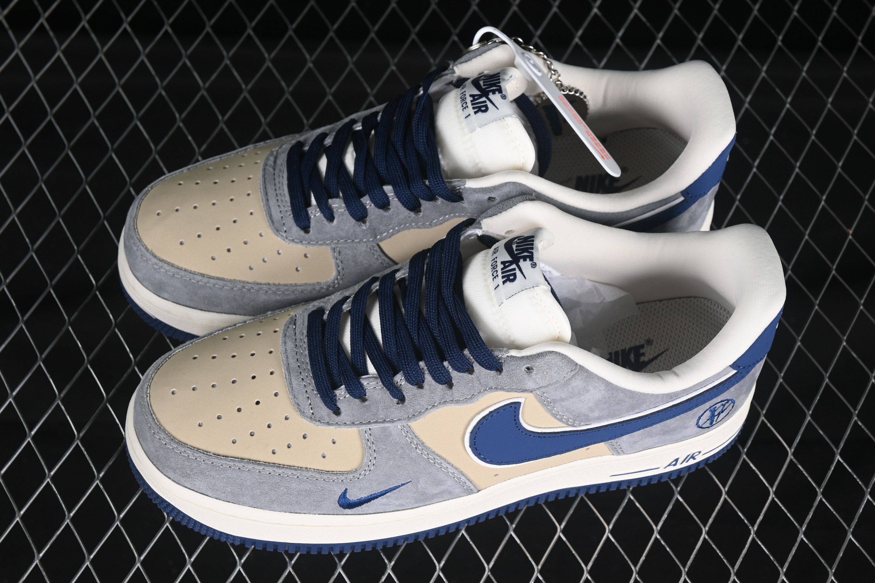 Nk Air Force 1'07 Low Wolong Bear Collaboration Blue Hook Pig 8 KK1988-045 36-45