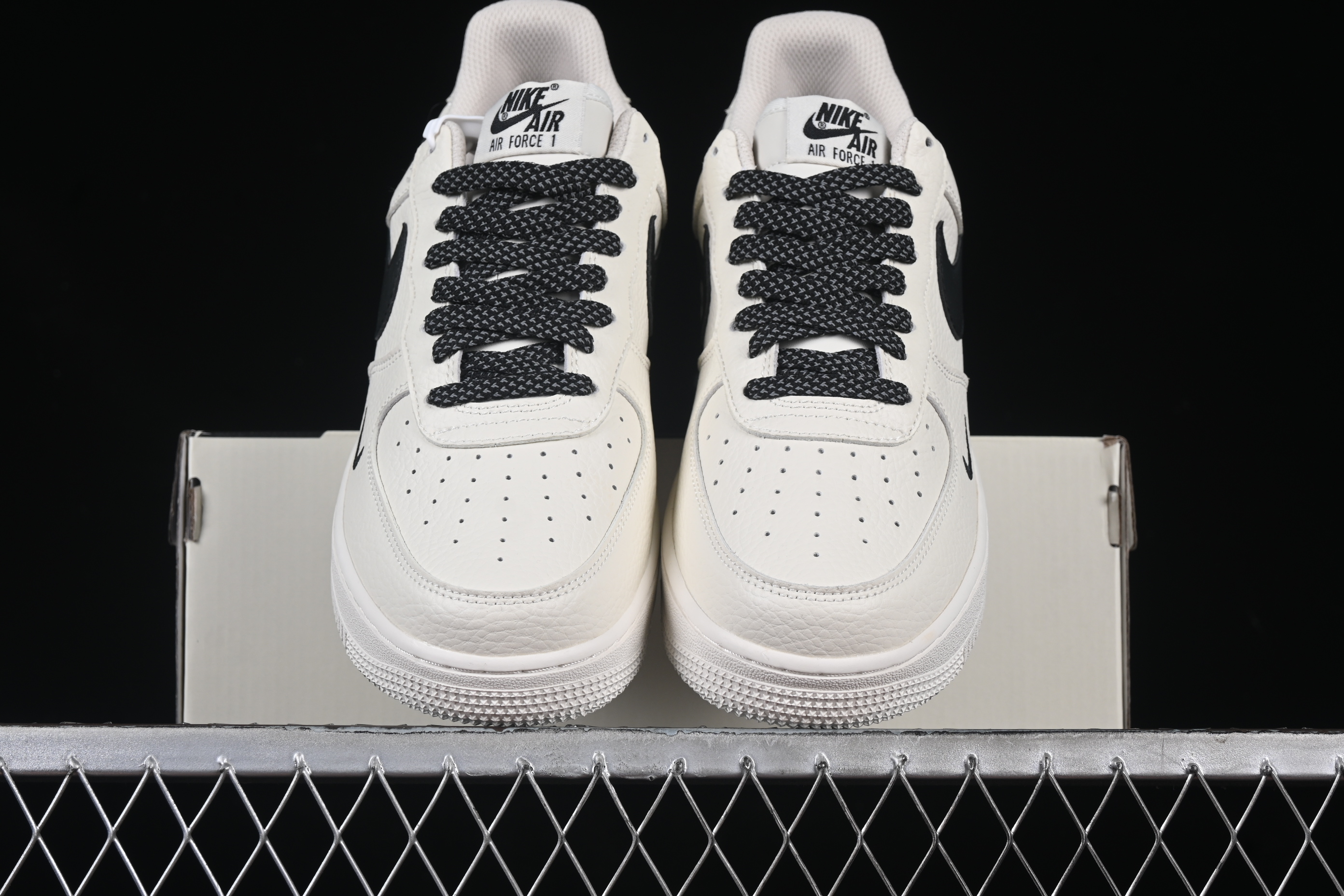 Ted x Portland x Nk Air Force 1'07 Low Tripartite collaboration Black Reflective DD8959-706 36-45