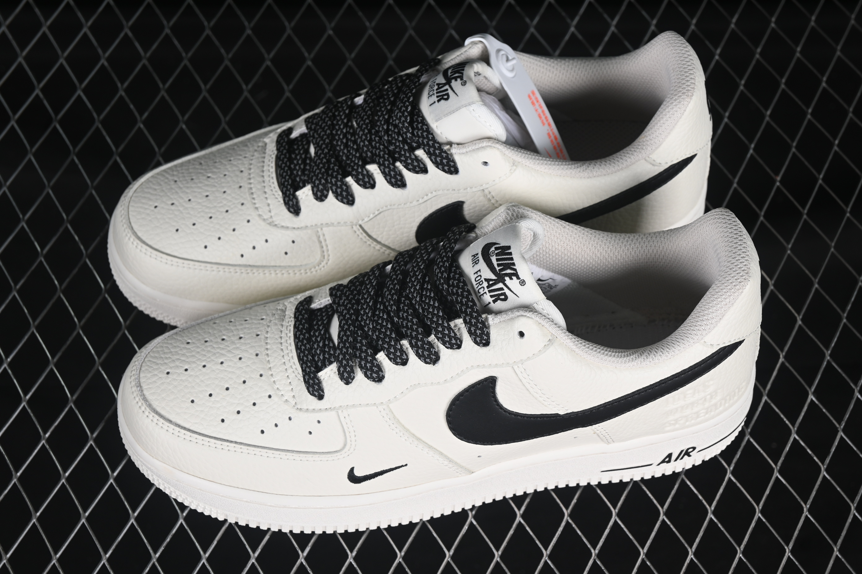 Ted x Portland x Nk Air Force 1'07 Low Tripartite collaboration Black Reflective DD8959-706 36-45
