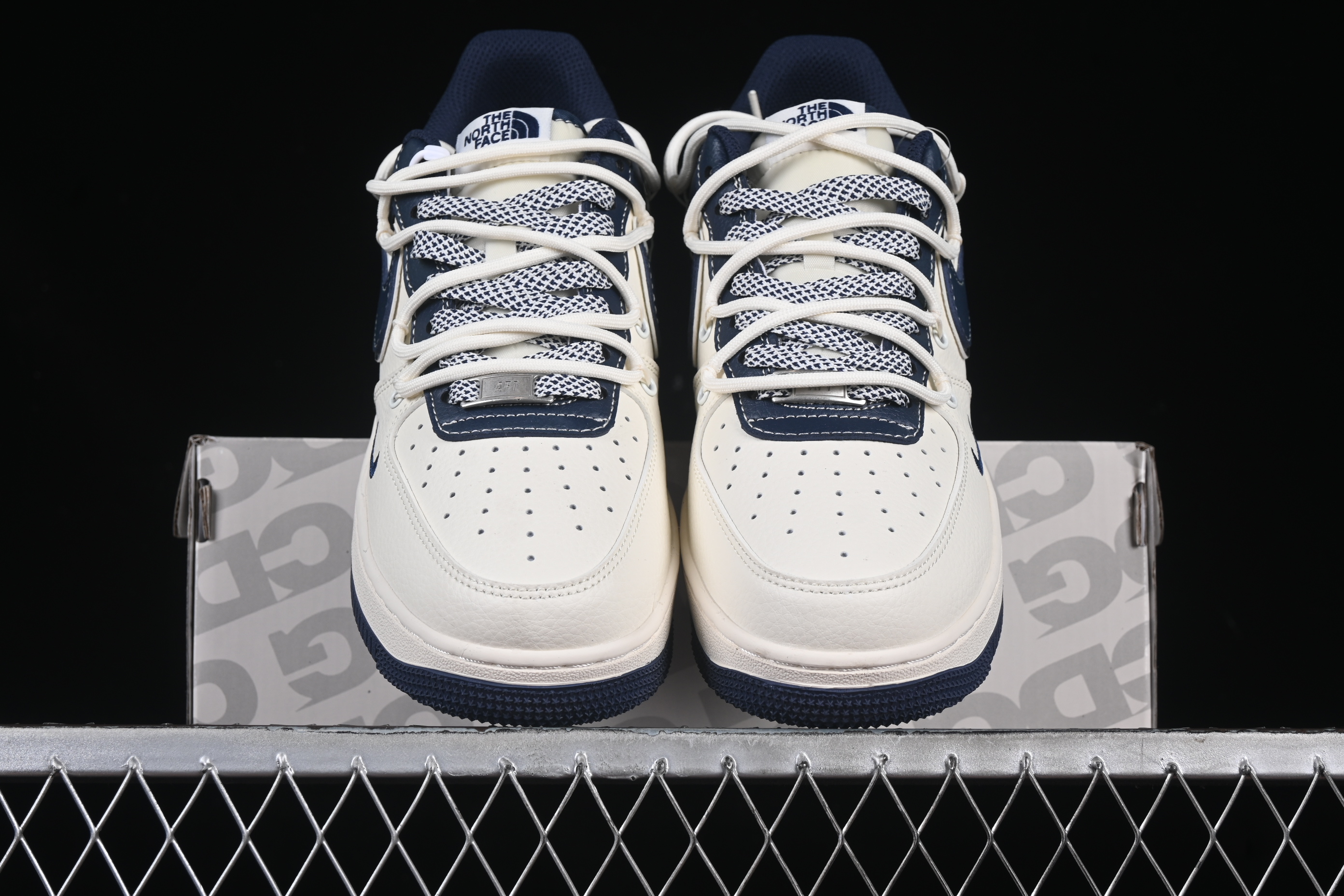 Nk Air Force 1'07 Low North Side Co-branded beige spliced drawstring SJ1198-107 36-45