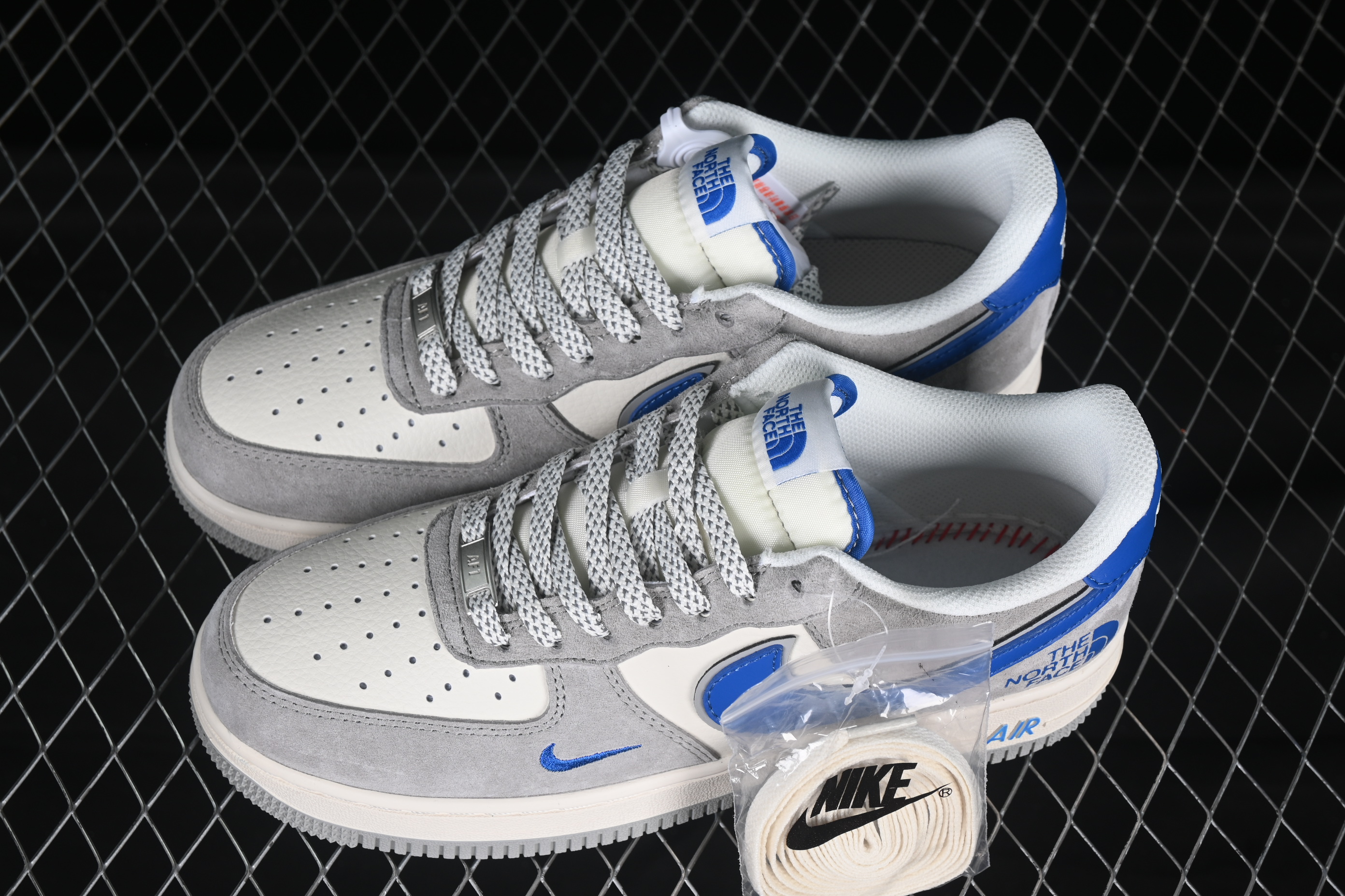Nk Air Force 1'07 Low North Side Co-branded gray-blue Hook XZ6188-745 36-45