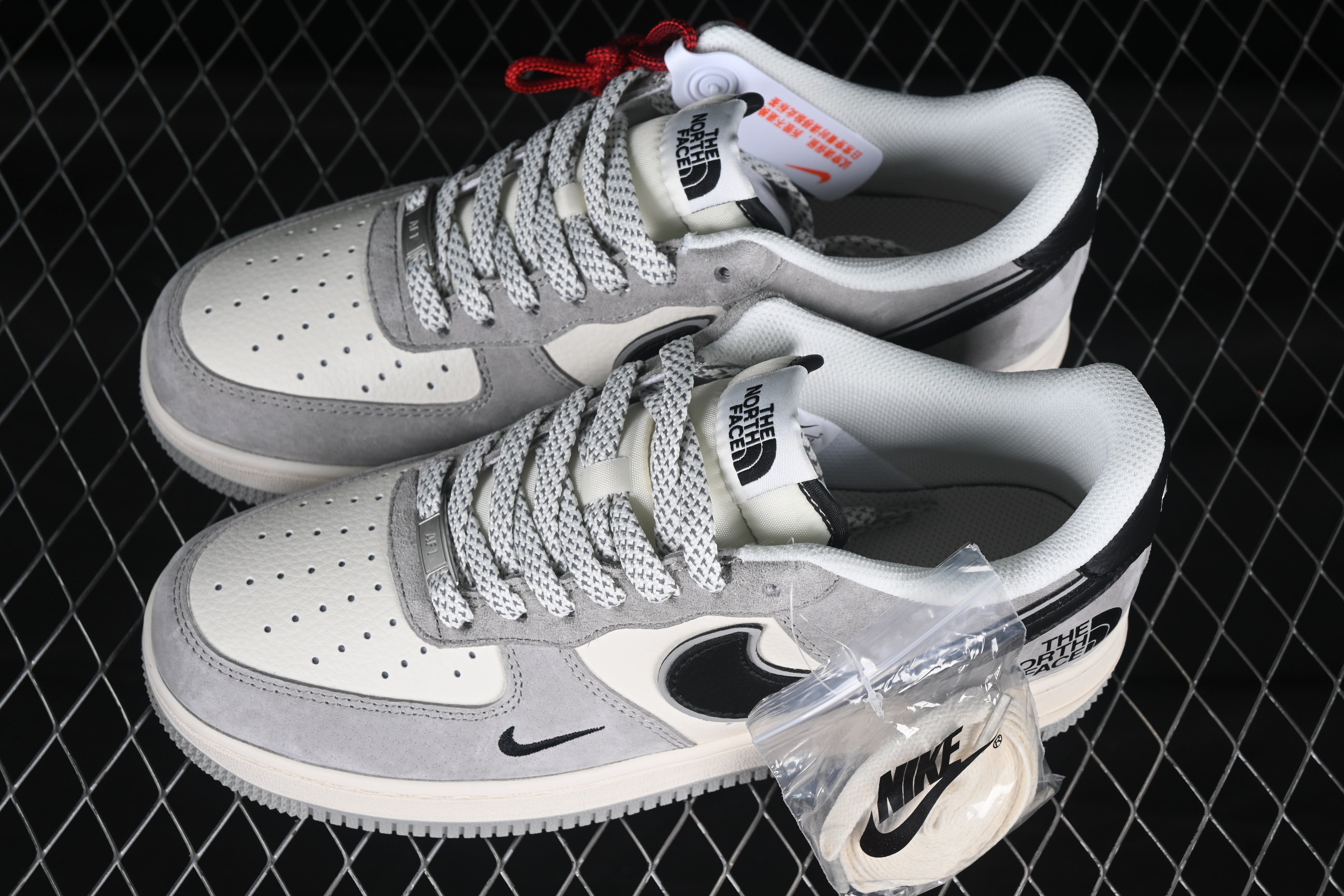 Nk Air Force 1'07 Low North Side Collaboration Grey Base Grey Pig Eight XZ6188-763 36-45