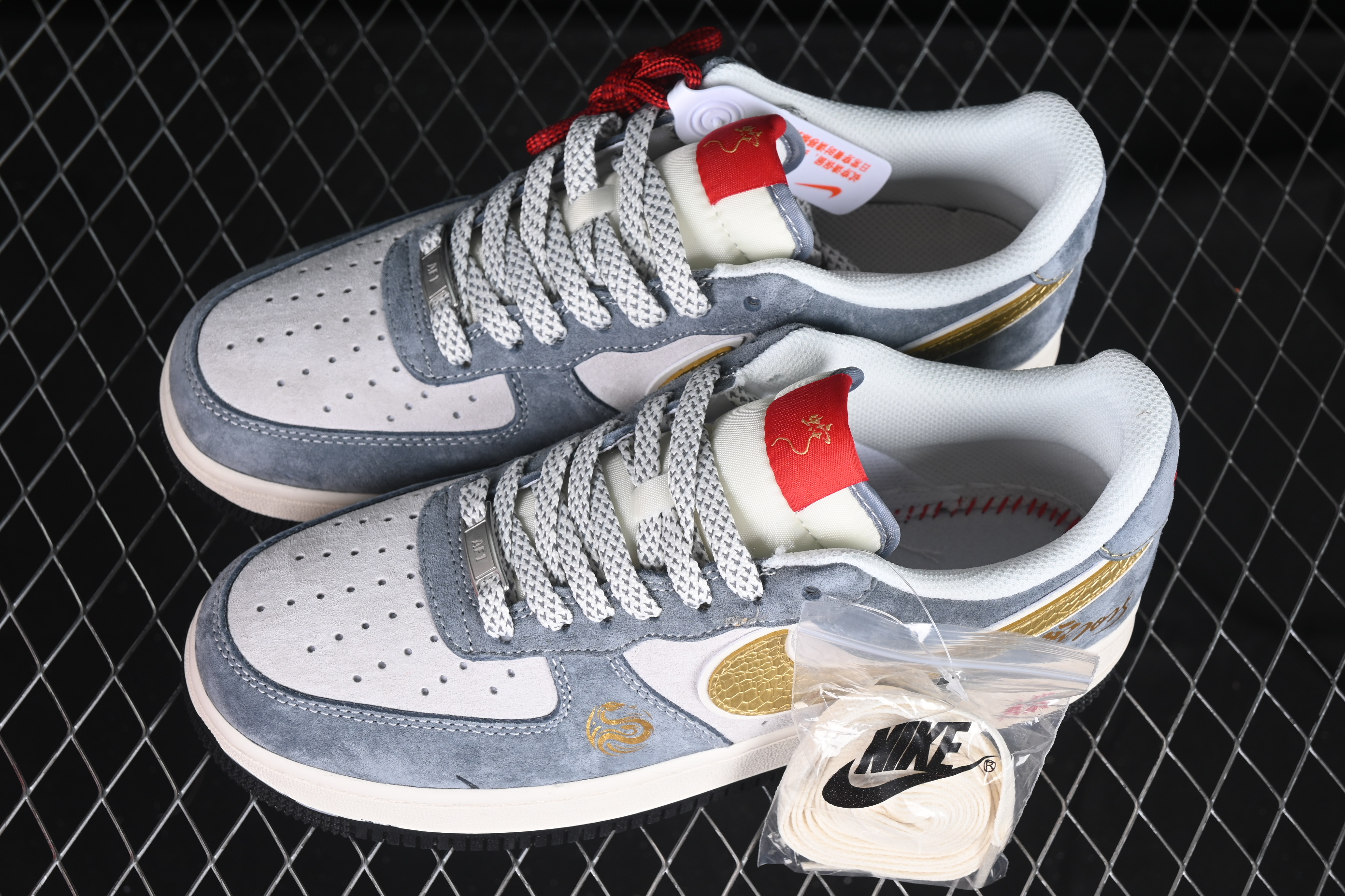 Nk Air Force 1'07 Low Snake Year Limited Edition Golden Snake Scale XZ2025-688 36-45
