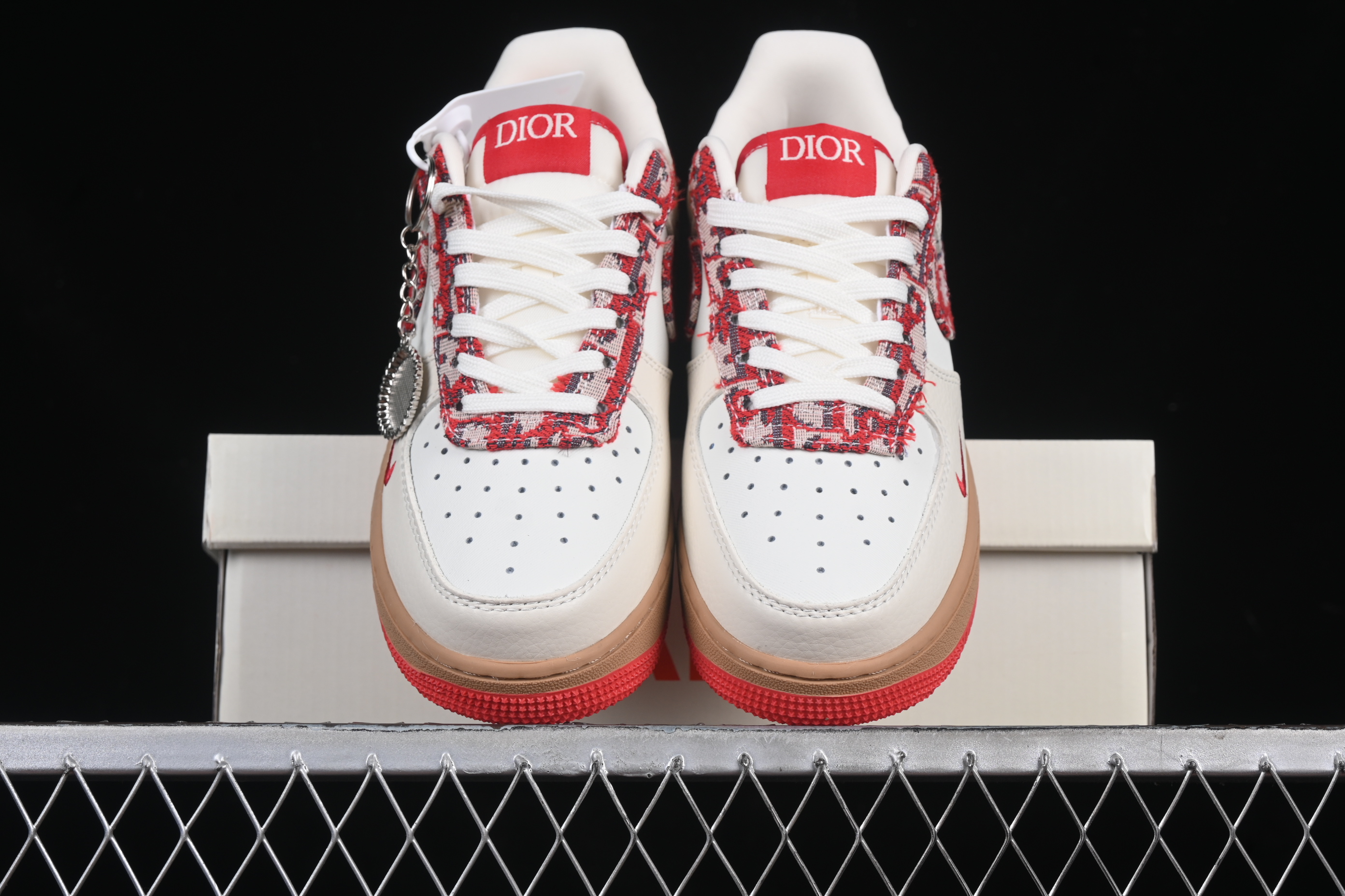 Nk Air Force 1'07 Low Dior Collaboration Beige Pattern KK1988-049 36-45