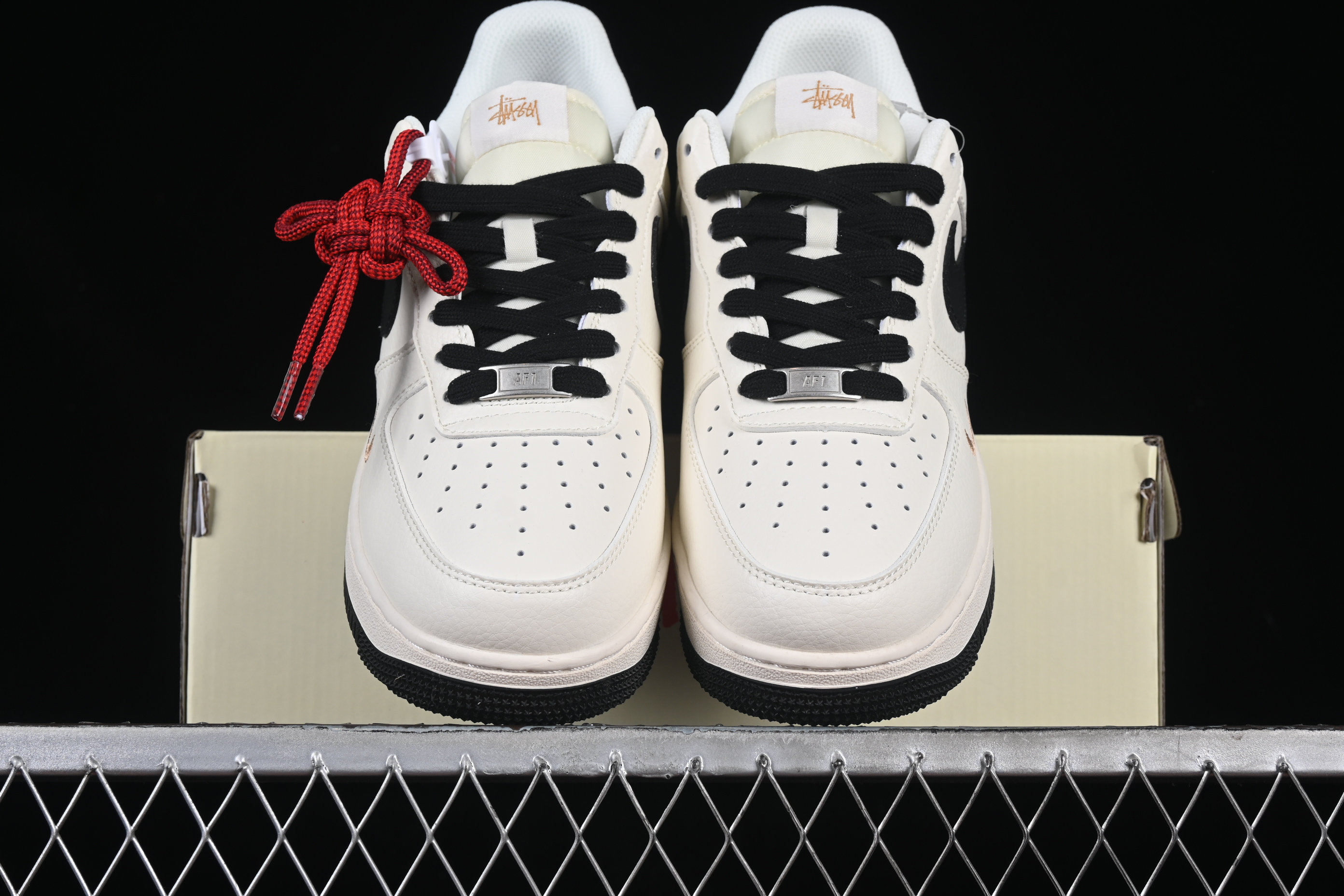 Nk Air Force 1'07 Low Stussy Collaboration Rose Gold embroidery XZ6188-720 36-45