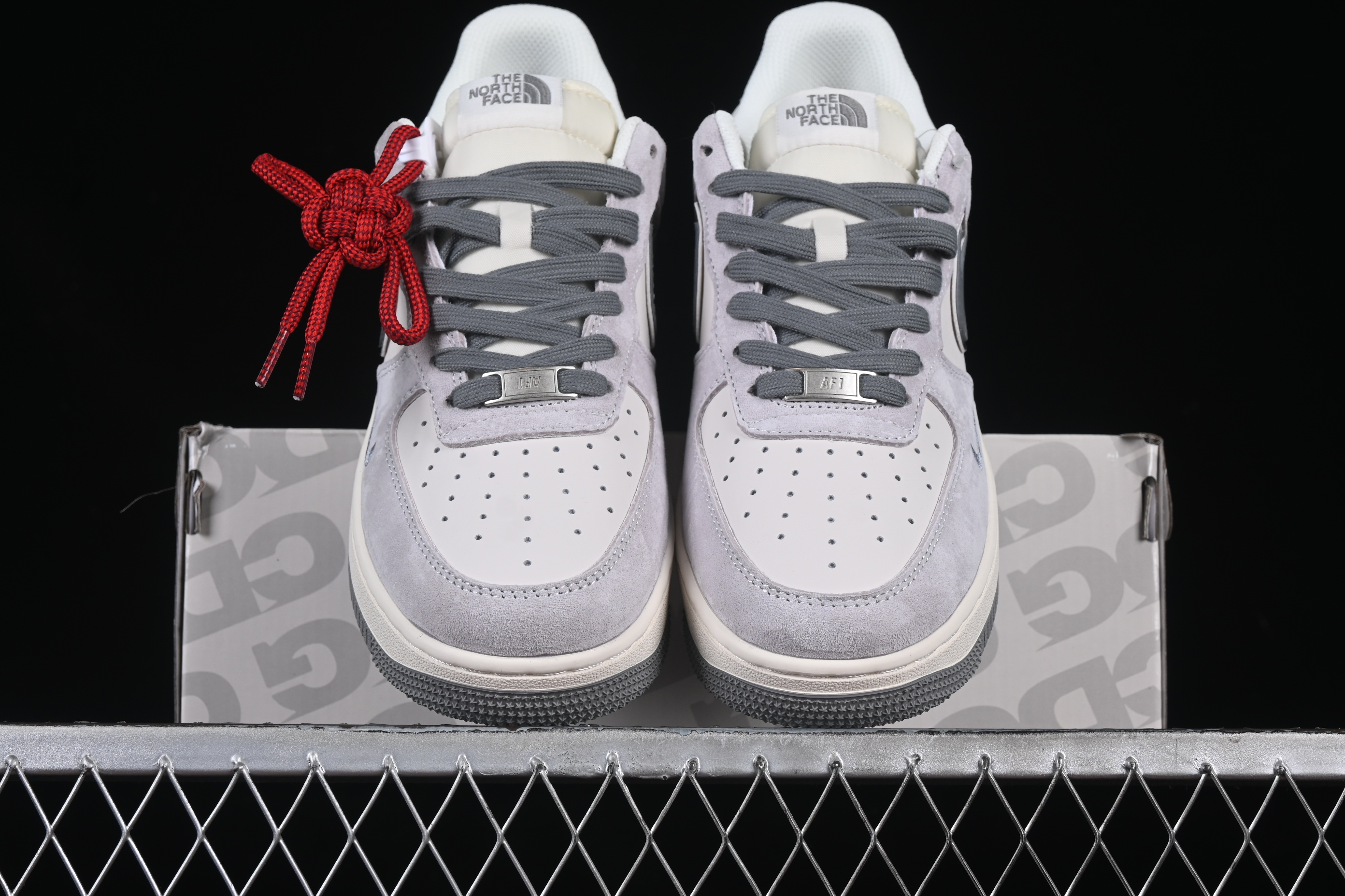 Nk Air Force 1'07 Low North Side Collaboration Grey Pig Eight Grey Base XZ6188-915 36-45