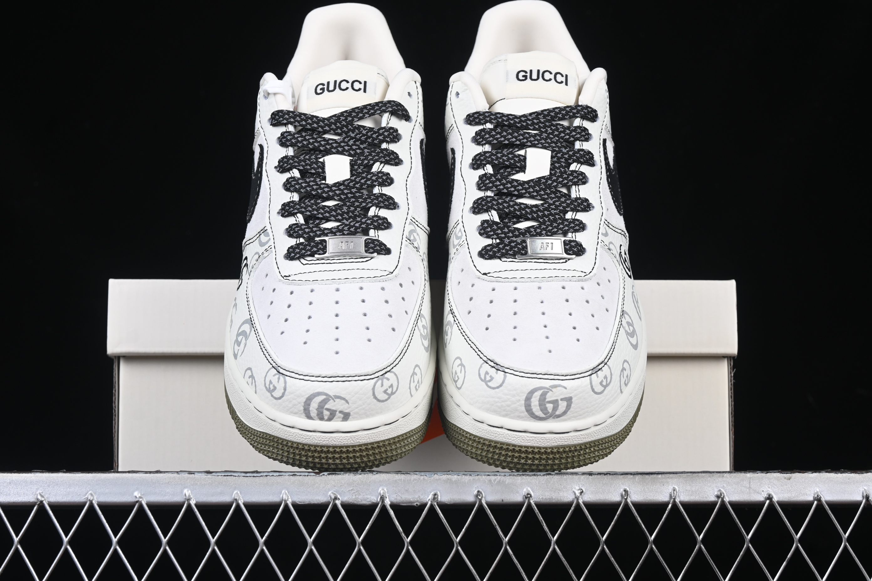 Nk Air Force 1'07 Low Gucci collaboration Classic Pattern CH6336-516 36-45
