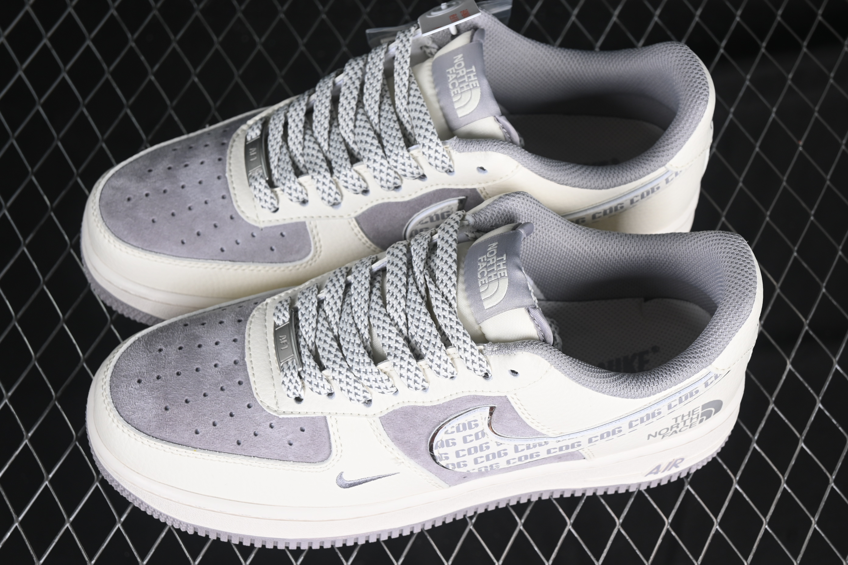 Nk Air Force 1'07 Low North Side Collaboration CDG Beige Hook BB7518-014 36-45