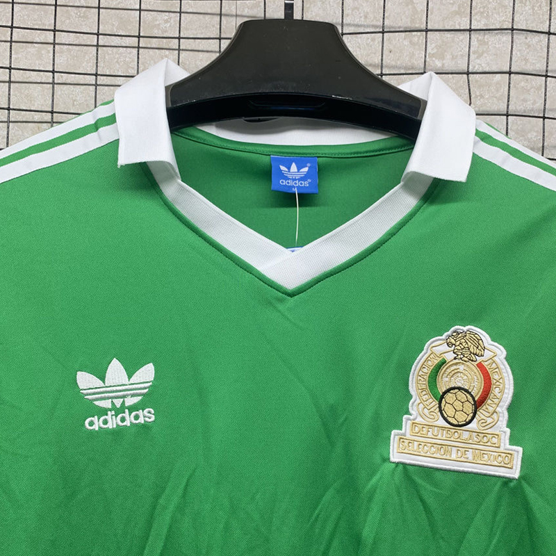 1986 Mexico Retro Home Jersey