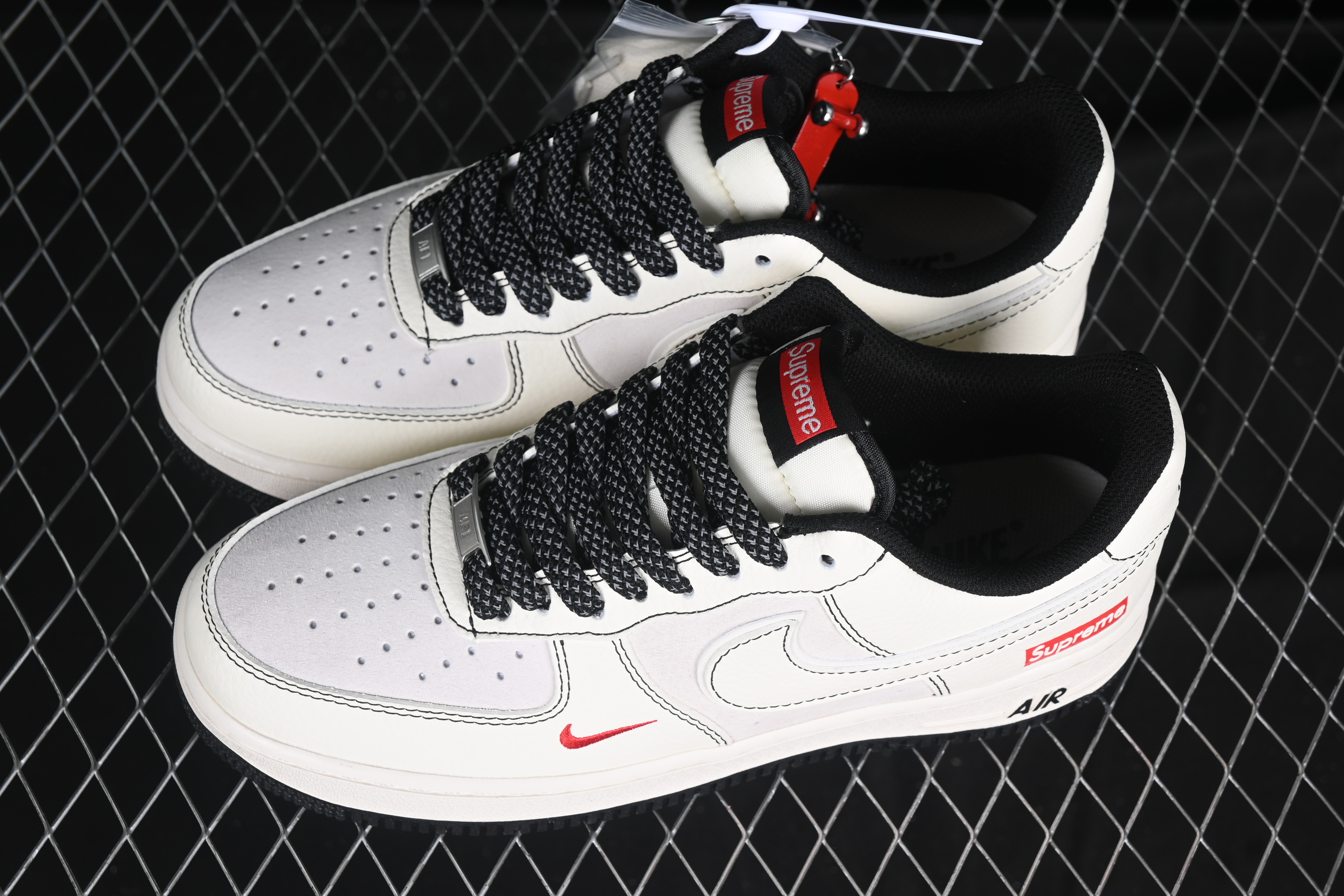 Nk Air Force 1'07 Low Supreme collaboration Mi Hei Xian Zhu Ba BB7518-012 36-45