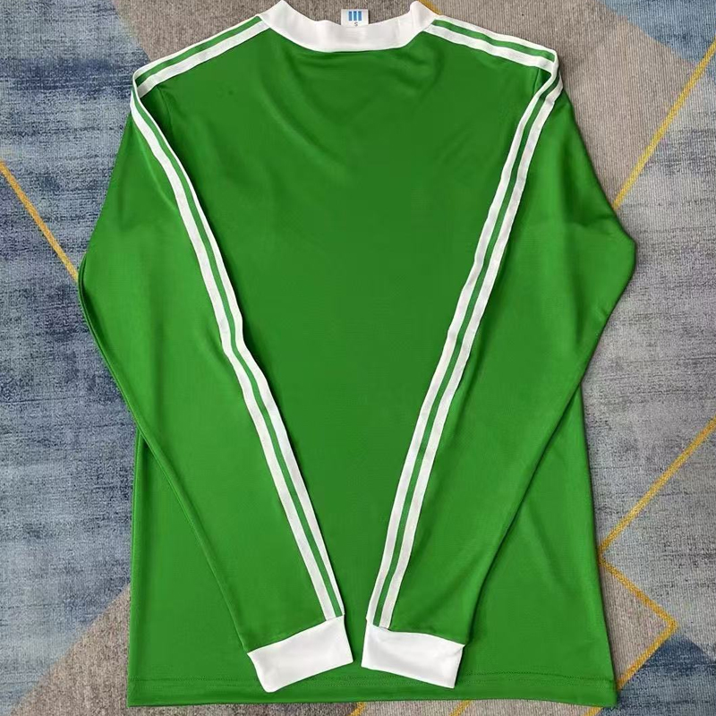 1986 Ireland Home Retro Jersey Long sleeves