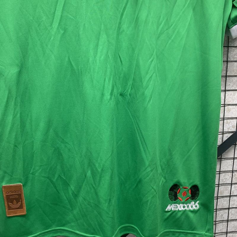 1986 Mexico Retro Home Jersey