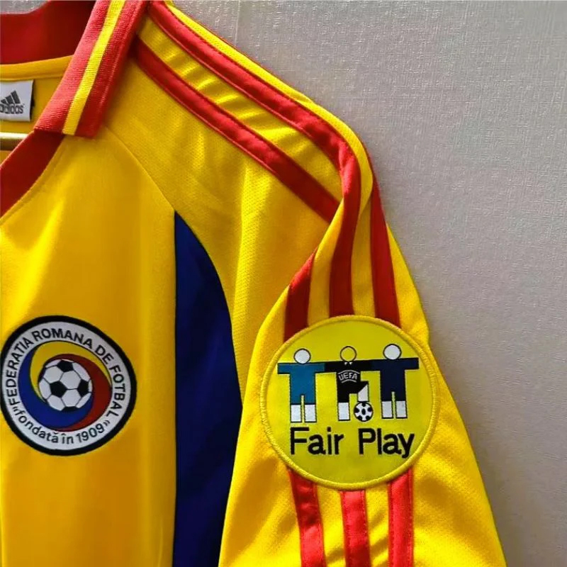 2000-2001 Romania Home Retro Jersey