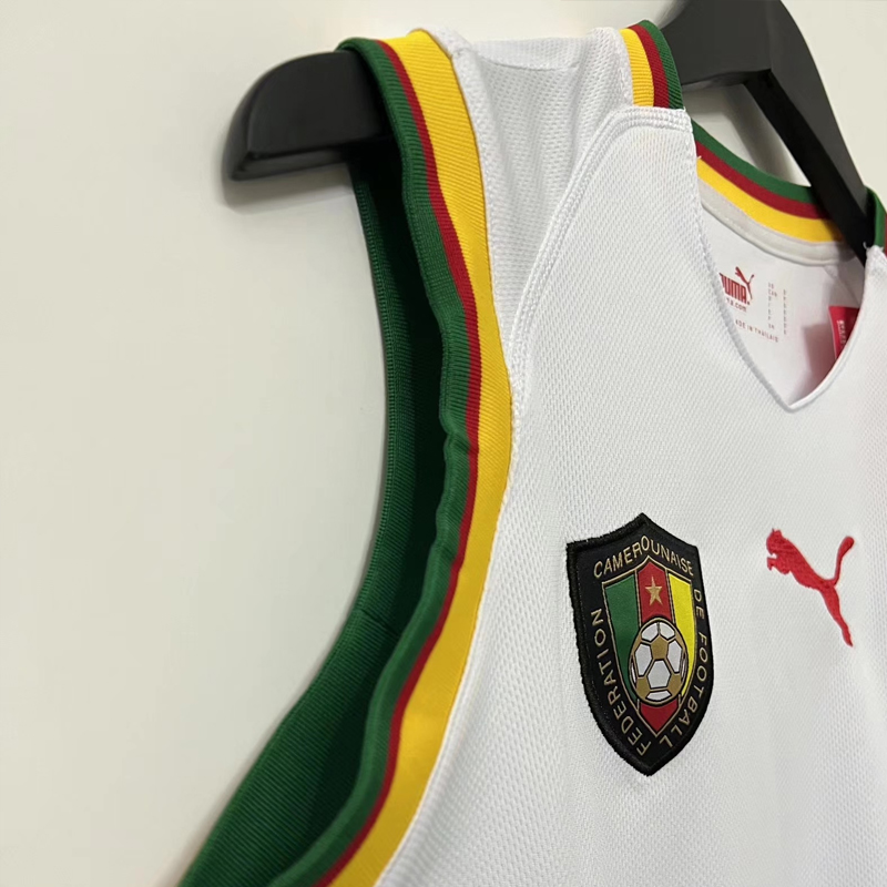 2002-2003 Cameroon Away Retro Vest Jersey