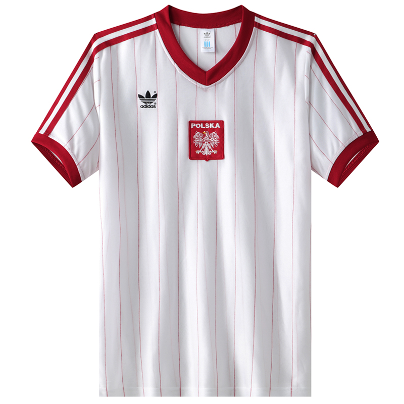 1982 Poland Home Retro Jersey