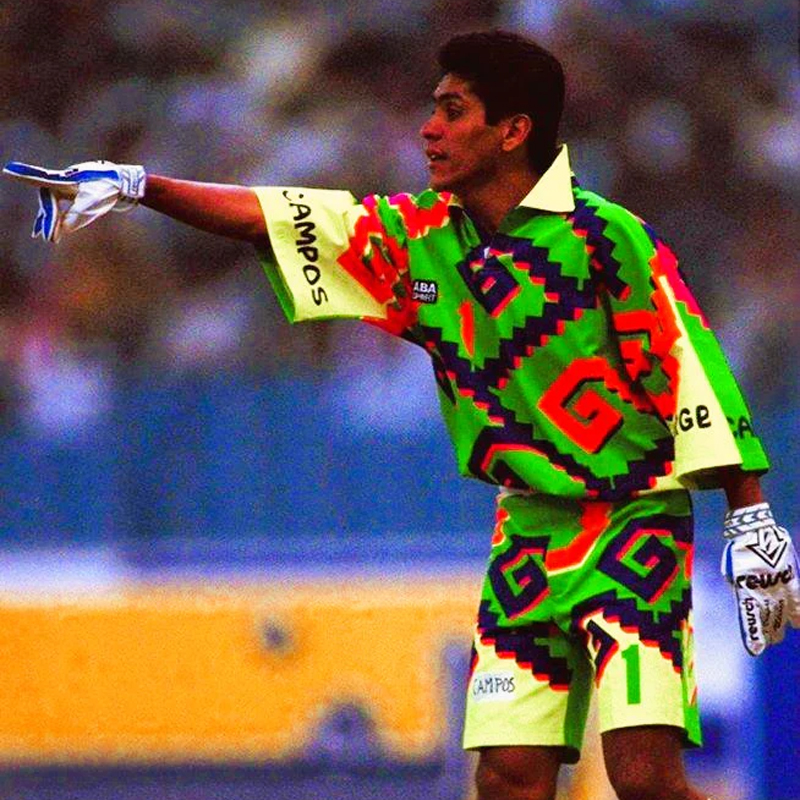 1994 Mexico Goalkeeper Retro Jersey