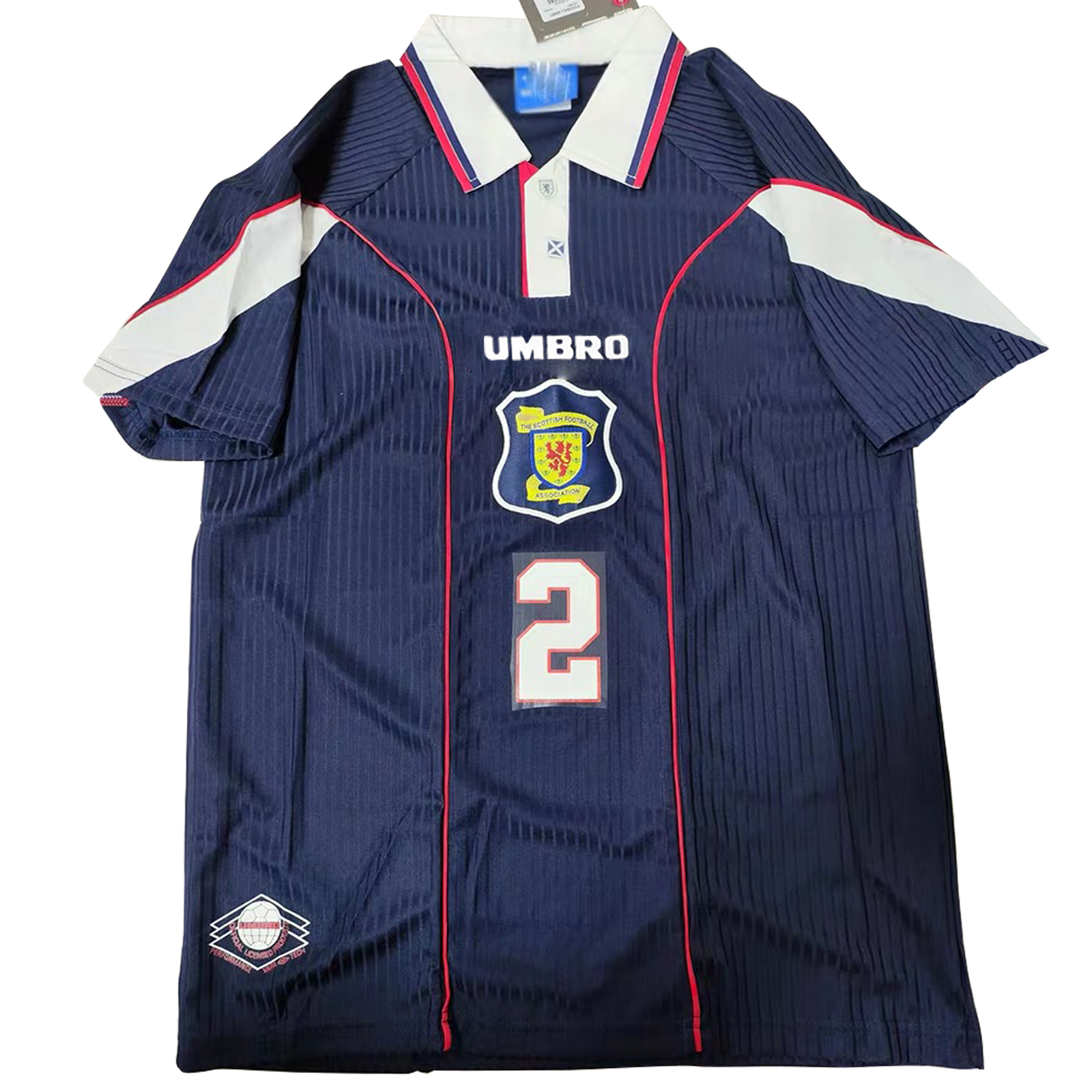 1996-1998 Scotland Home Retro Jersey